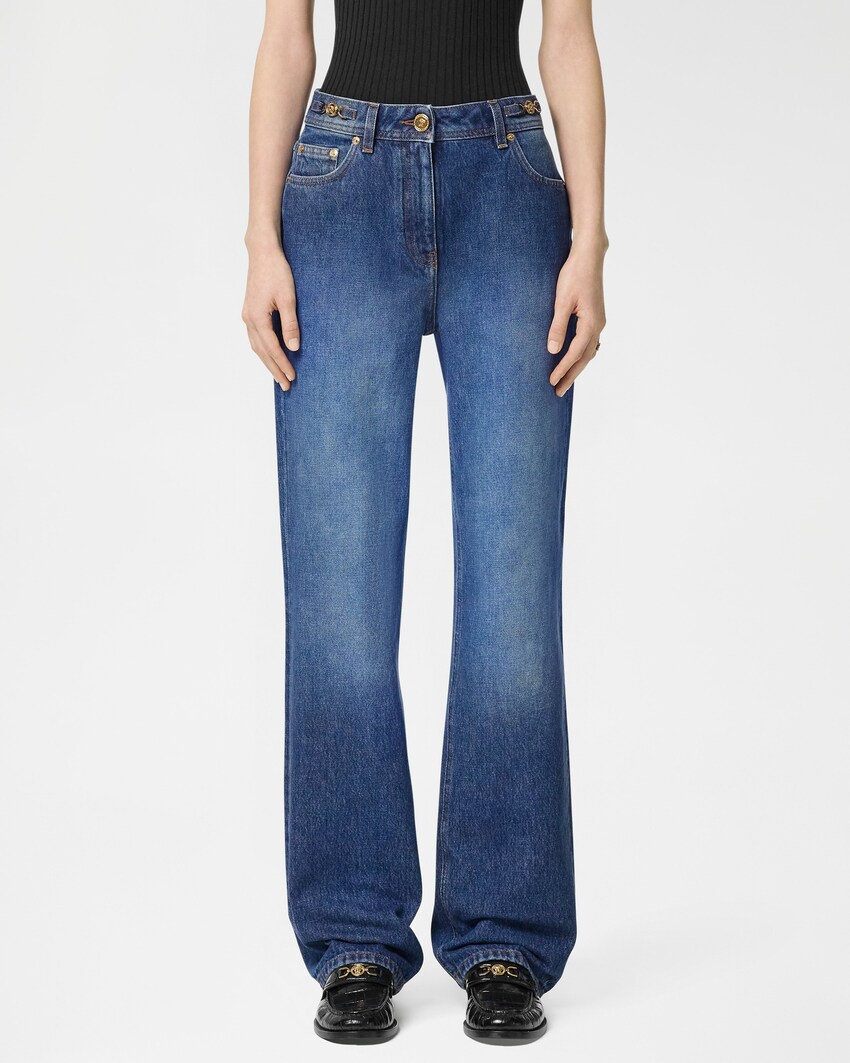 Versace Regular Jeans Blue 4
