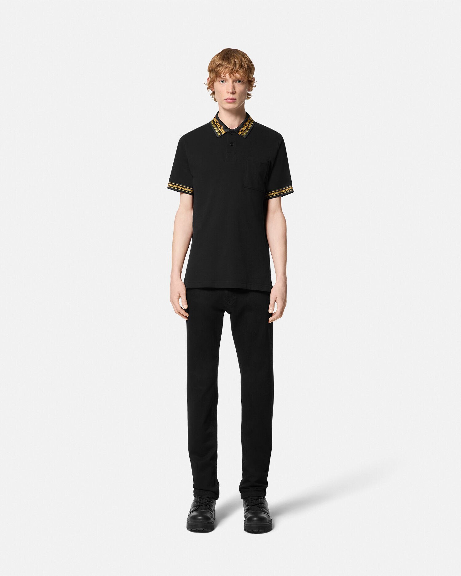 クーポン配布中！】 ヴェルサーチ ジーンズ クチュール VERSACE JEANS COUTURE フォーマル スーツ メンズ ブラック 物悲しい  クリスマス Formal Outfits 73GAA3B8_F0002899 BLACK 関税 送料無料 ラッピング無料 2022AW ia
