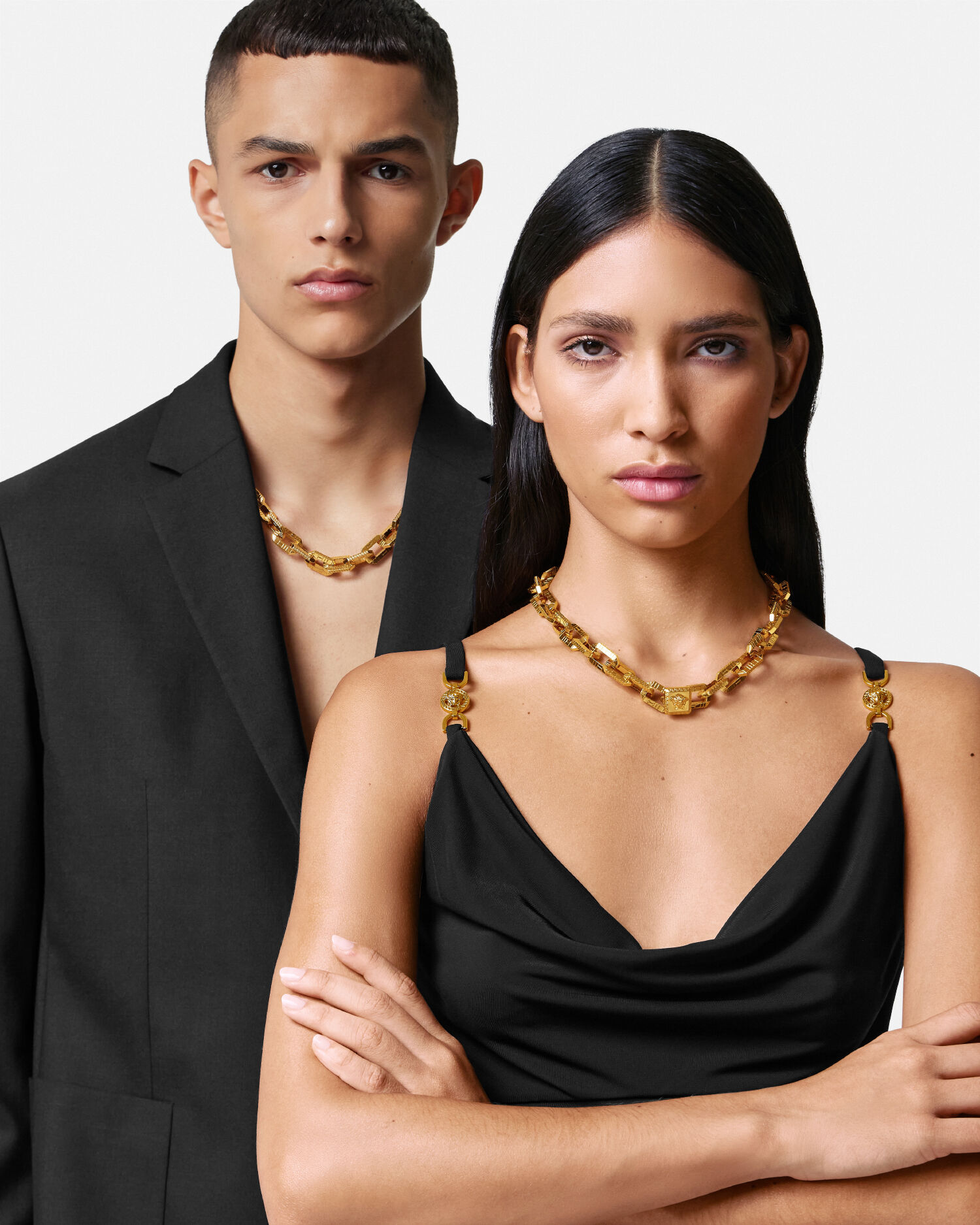 Versace Greca Quilting Necklace VERSACE