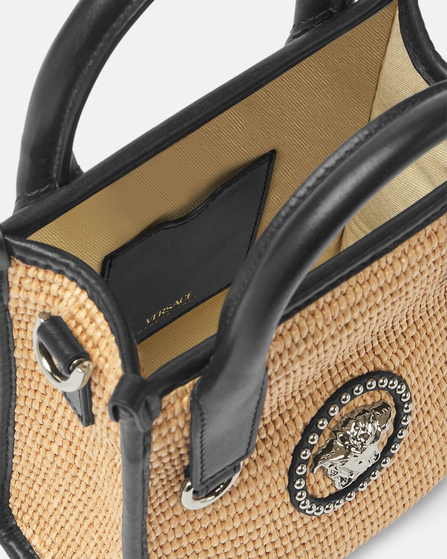Versace hot sale studded bag