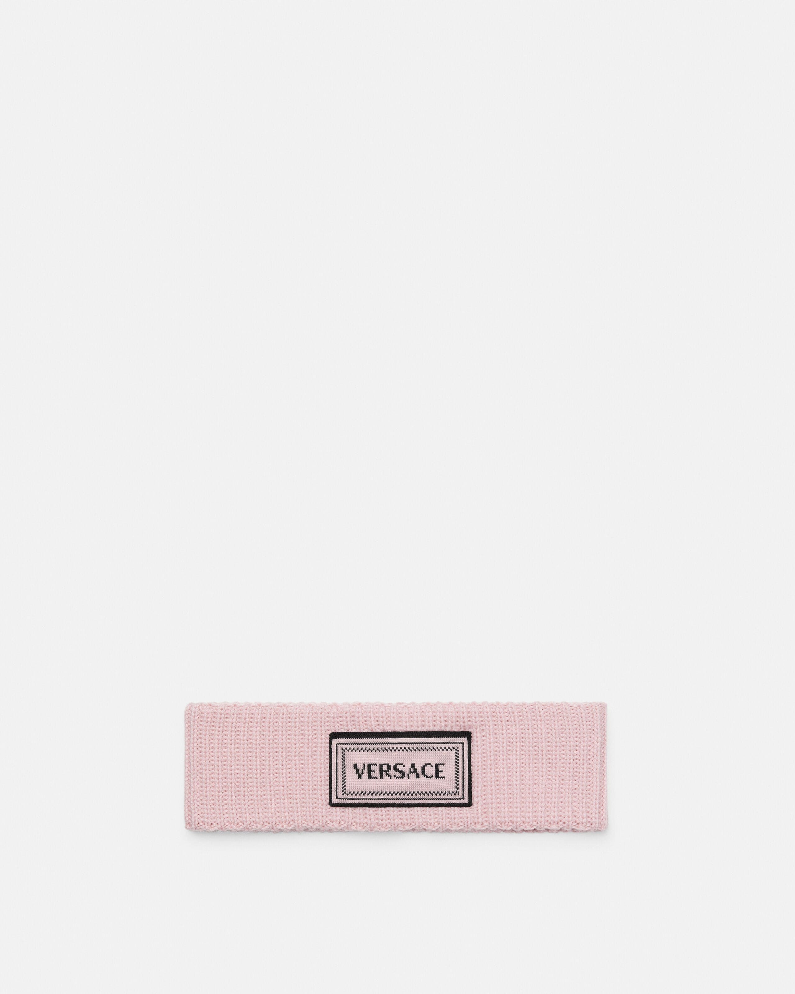 Versace wool knit band
