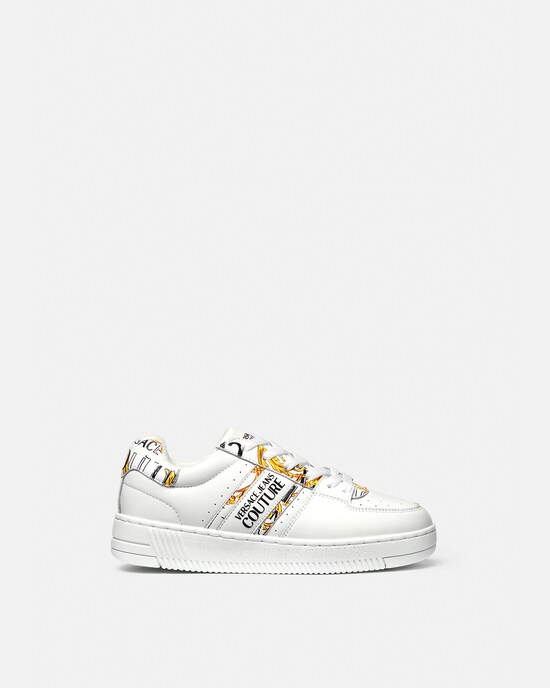 Versace Jeans Couture Zapatillas Meyssa Logo Brush Couture Blanco+Estampado 1
