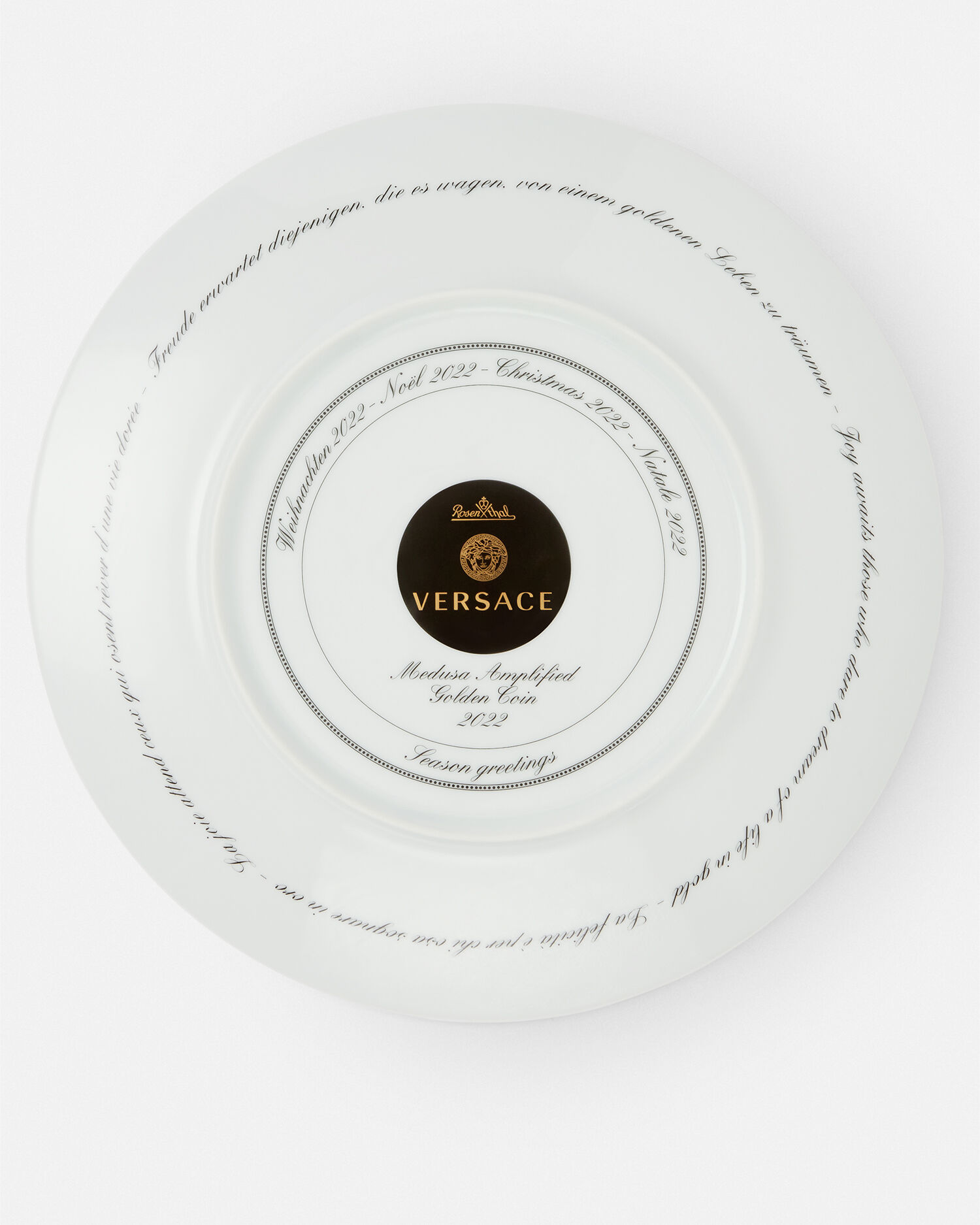 Medusa Amplified Charger Plate 13"