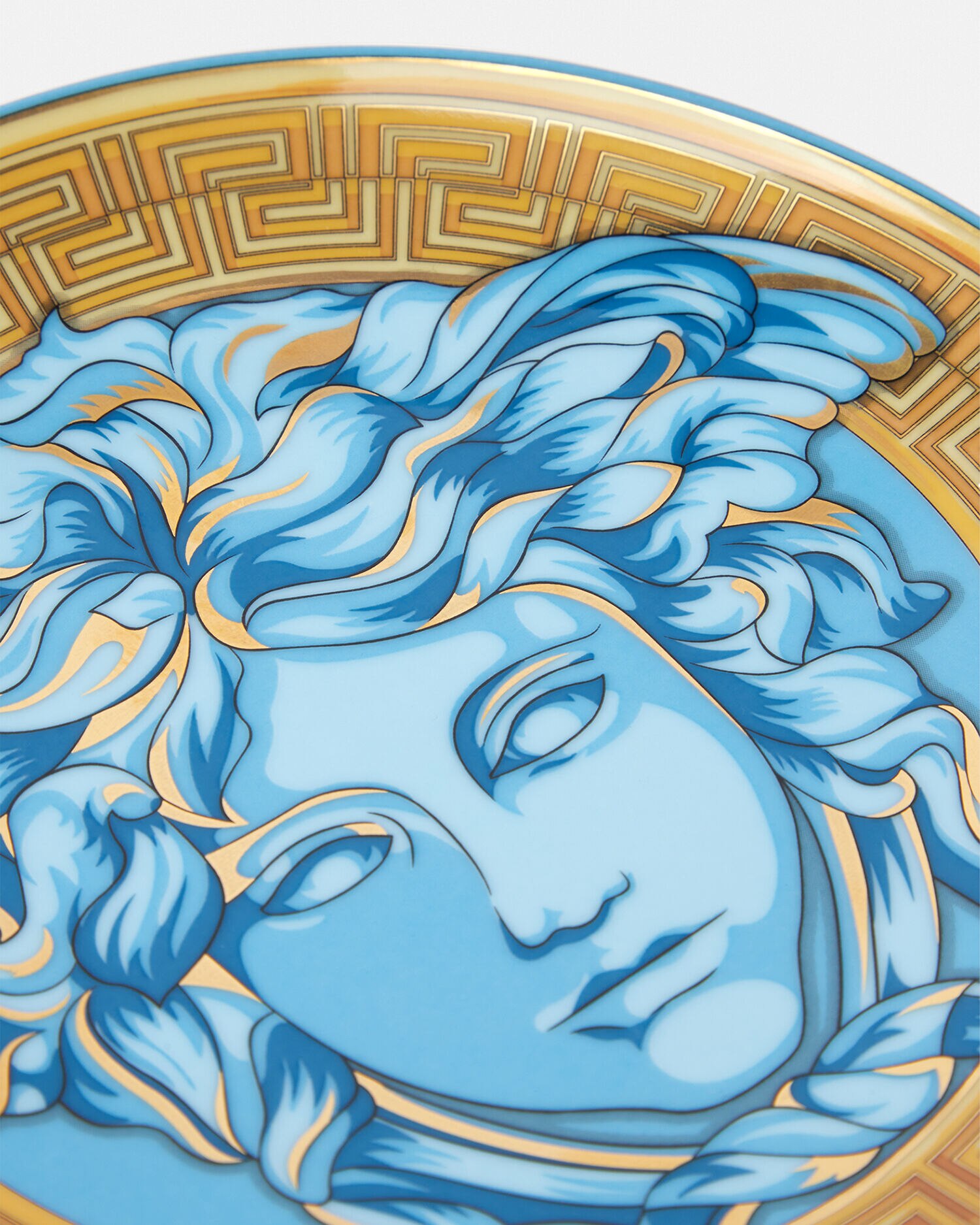 Versace medusa blue store