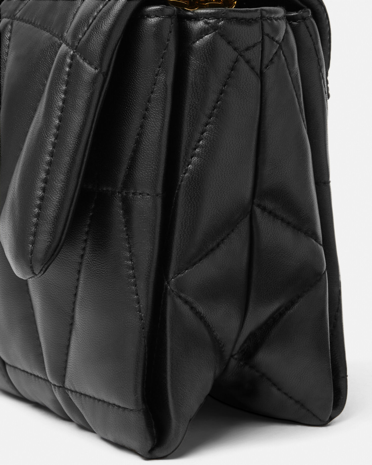 Versace quilted shoulder bag outlet