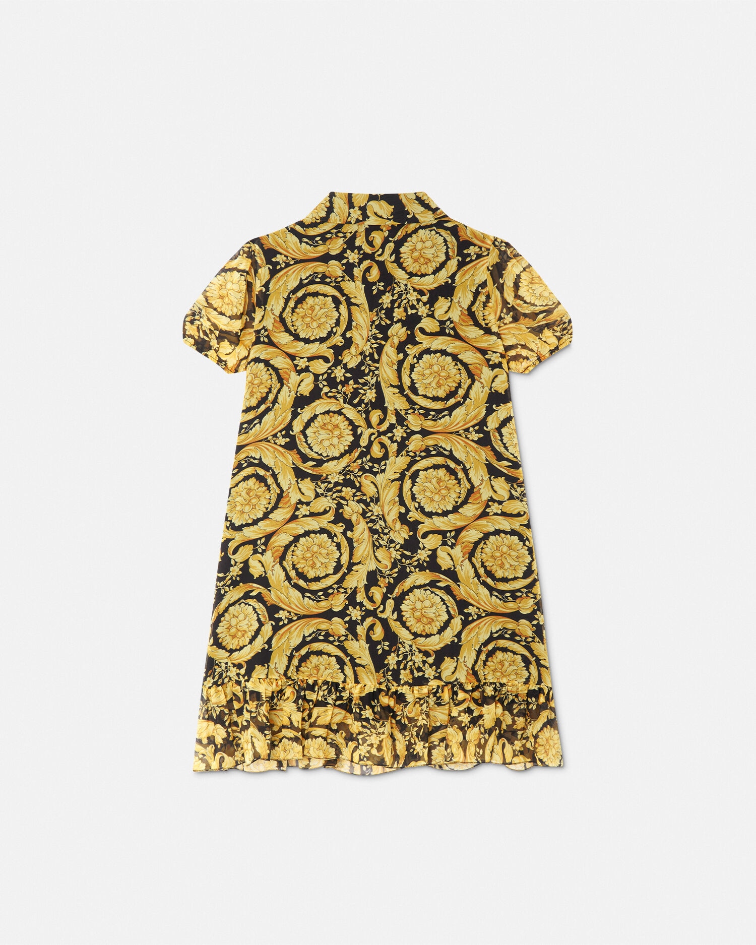 Versace barocco 2025 print dress