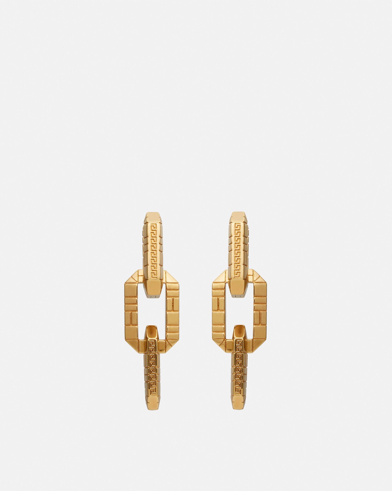 Versace drop earrings deals