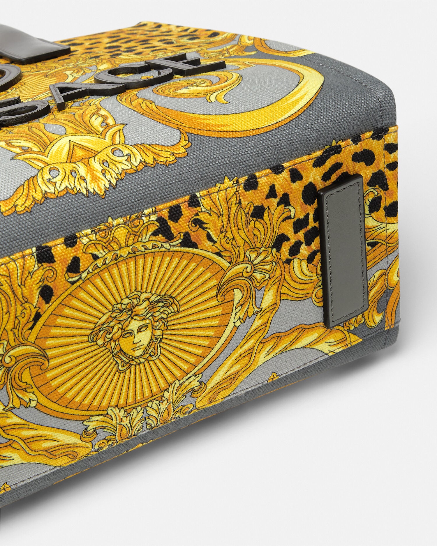 Cheetah Foulard La Medusa Small Tote Bag