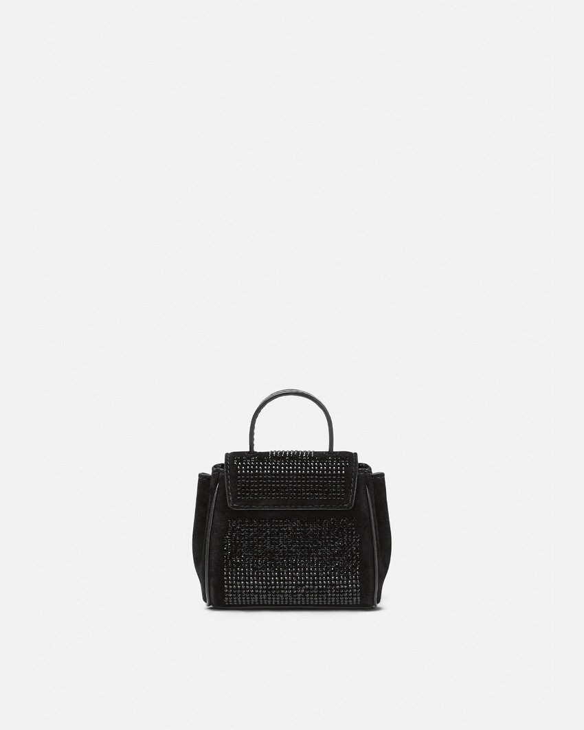 La Medusa Kristall-Microbag Schwarz,Gold | VERSACE DE