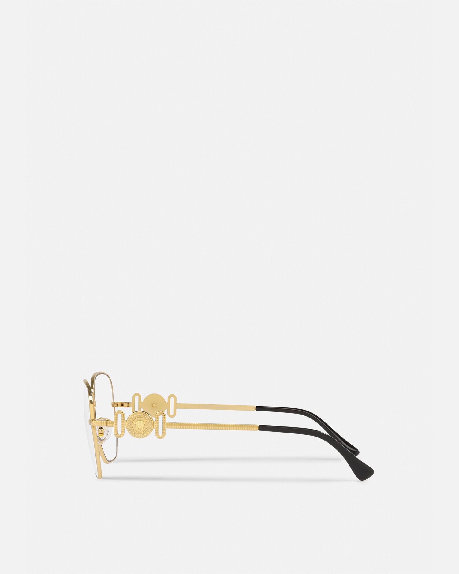 Versace shop frameless glasses
