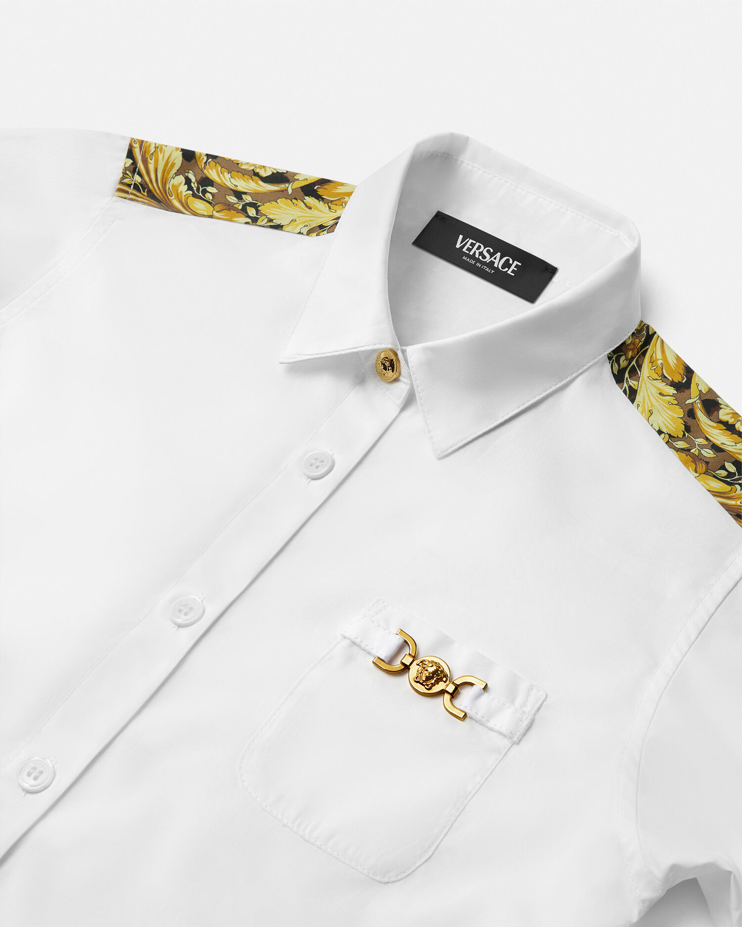 Versace shirts white outlet