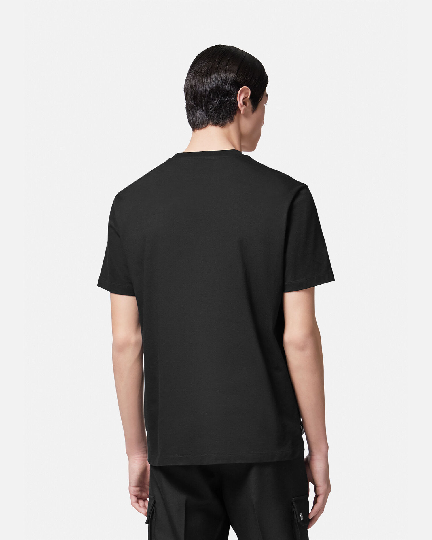 1978 Re-Edition Logo T-Shirt Black | VERSACE US