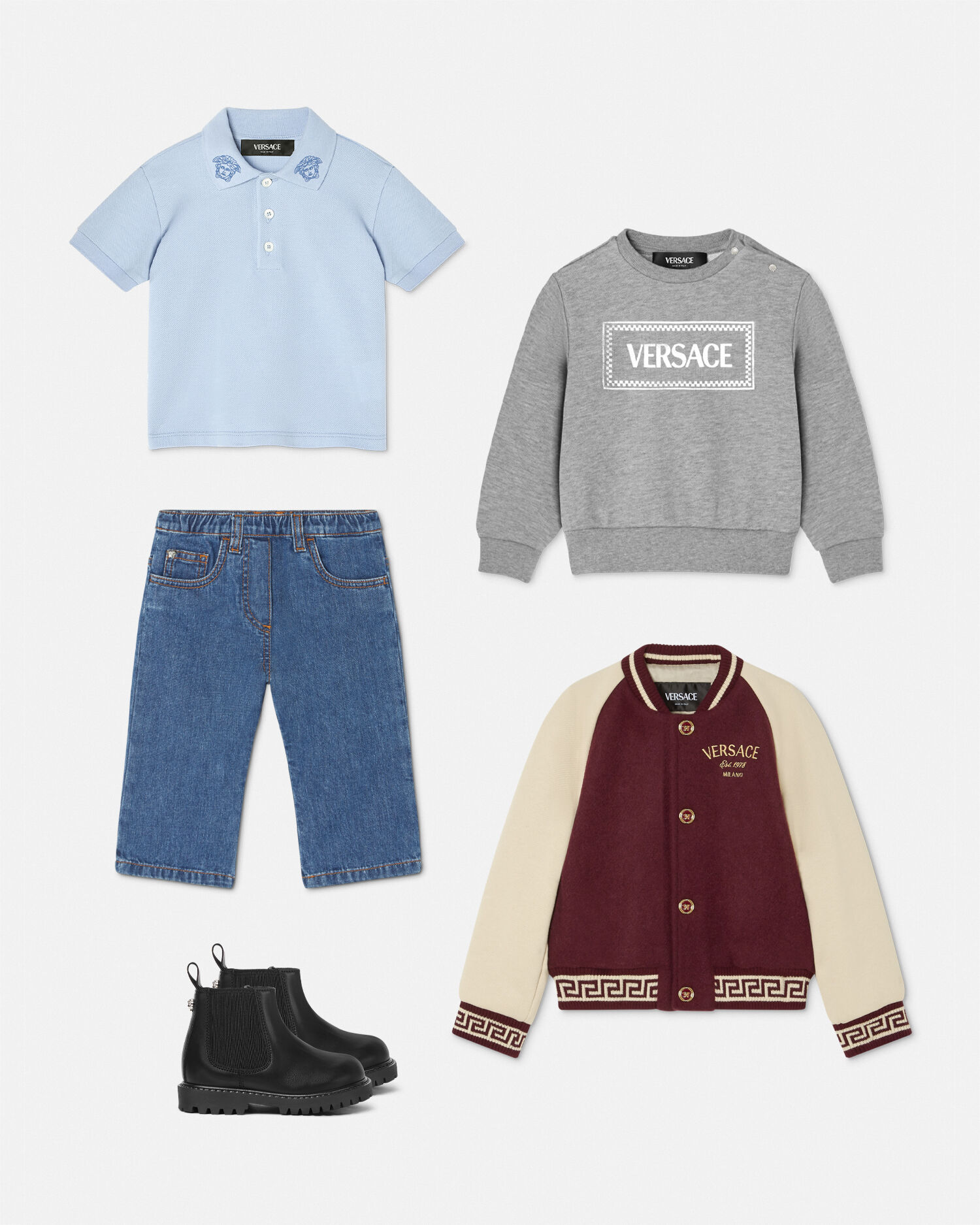 Baby versace shirt sale