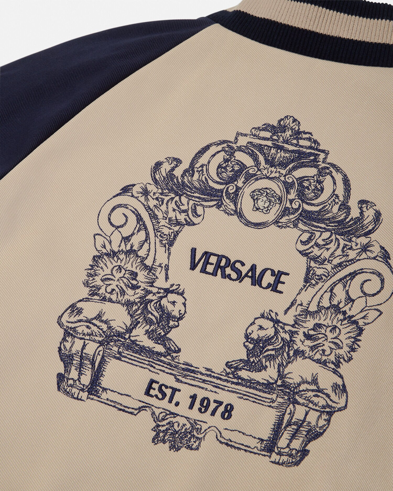 Versace Logo Kids Bomber Jacket
