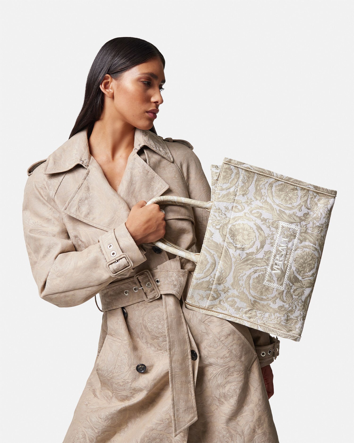 Versace beige bag cheap