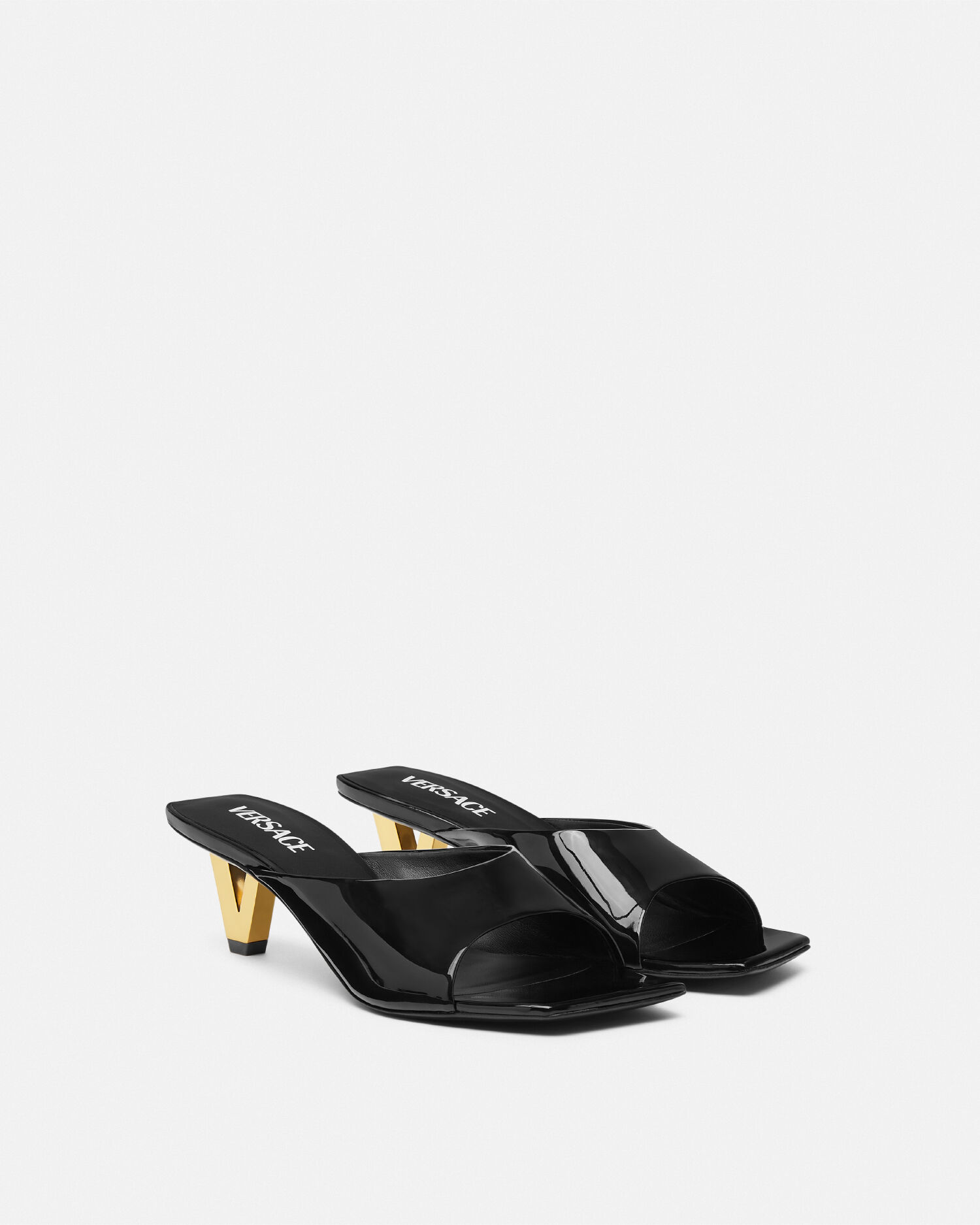 Versace mules heels outlet