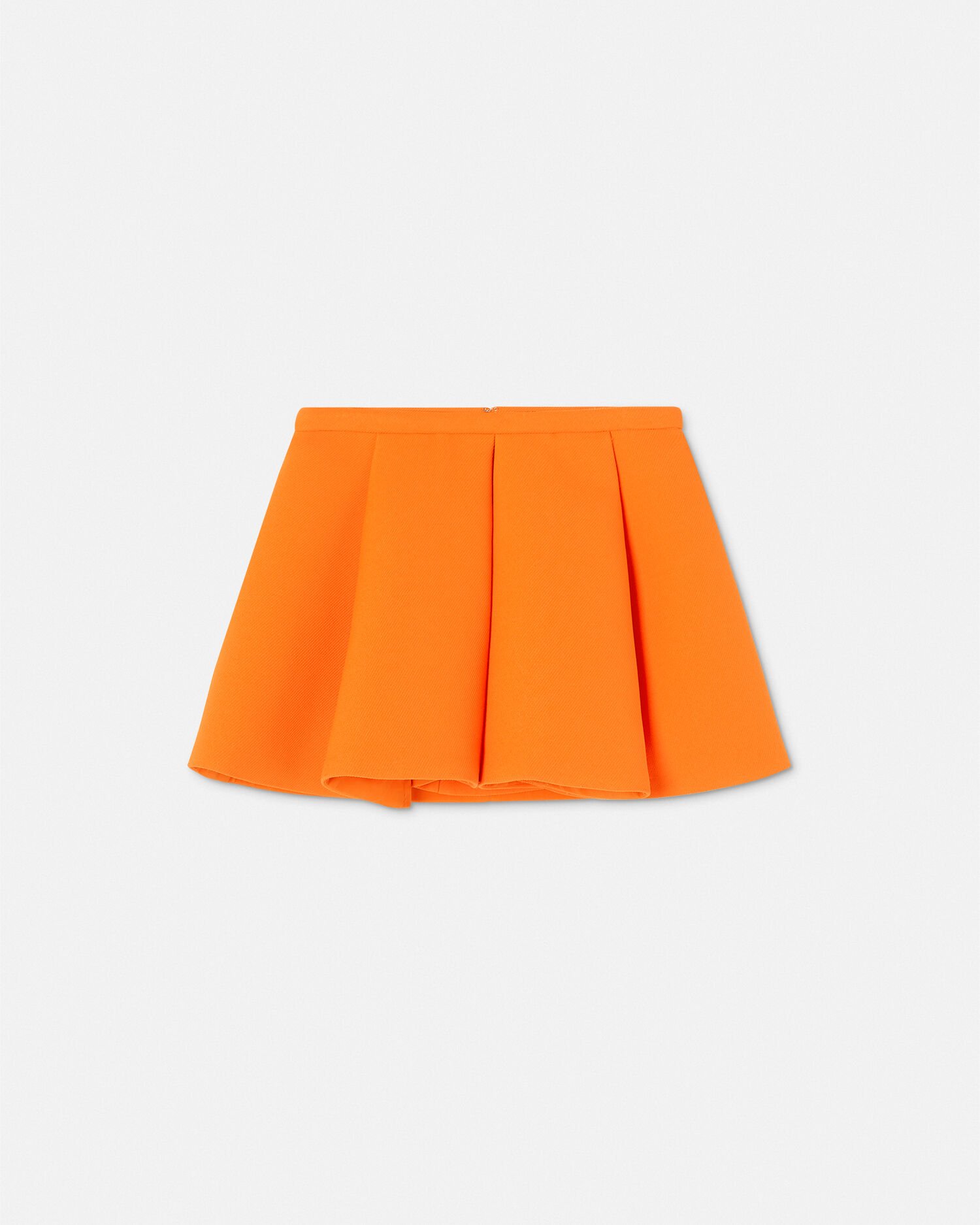 Pleated mini store skirt design