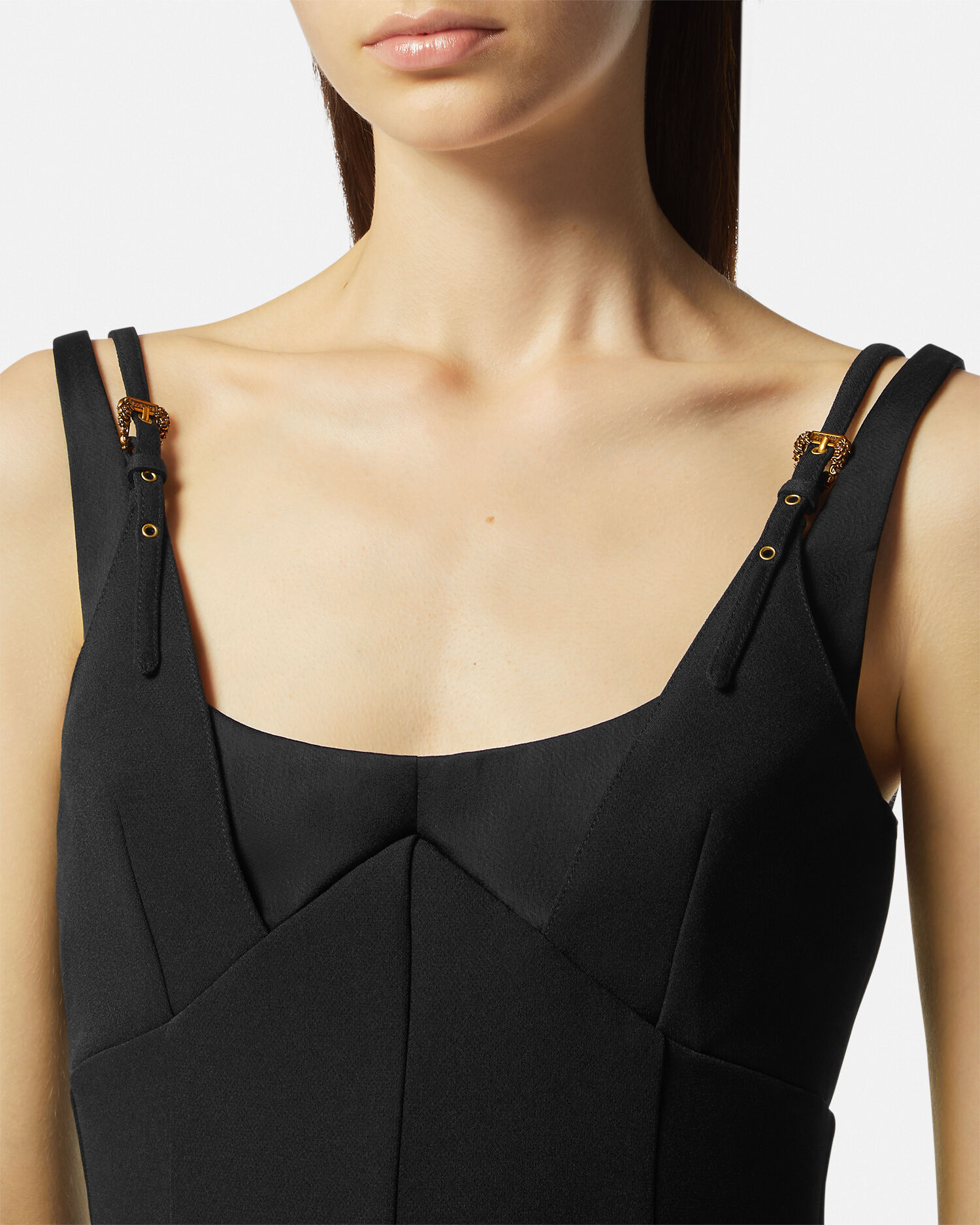 Versace strap deals dress