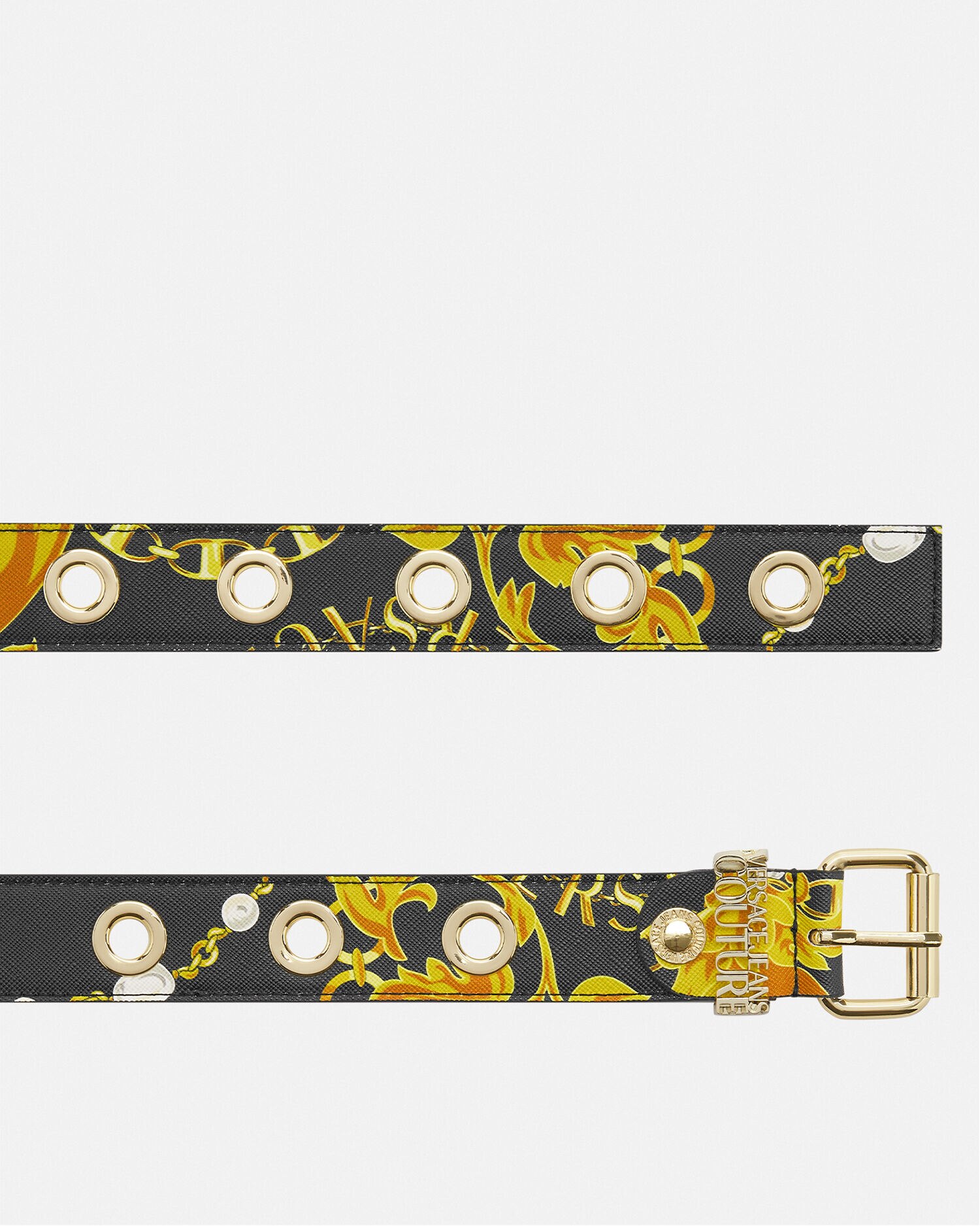 Chain Couture Logo Belt