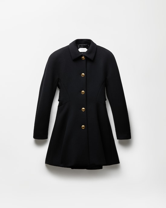 Wool Coat Black 1