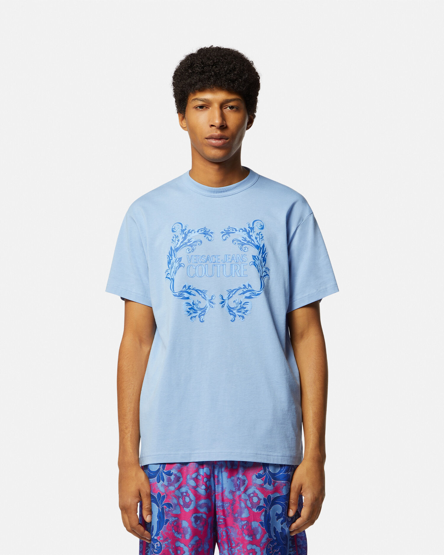 Versace jeans couture t shop shirt blue