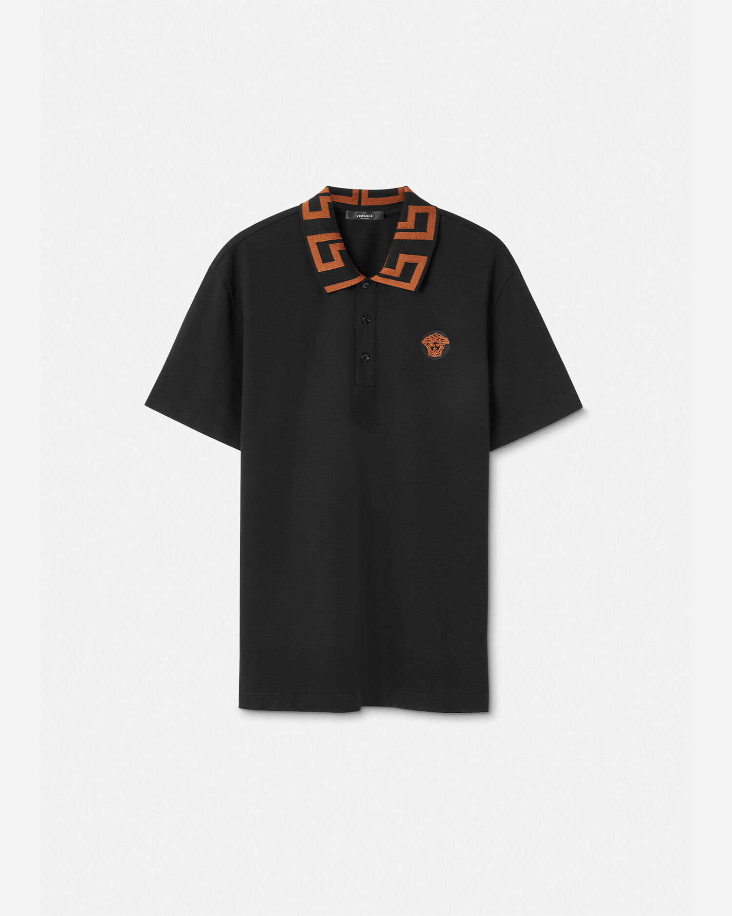 Versace Medusa Greca Polo Shirt for Men Online Store EU