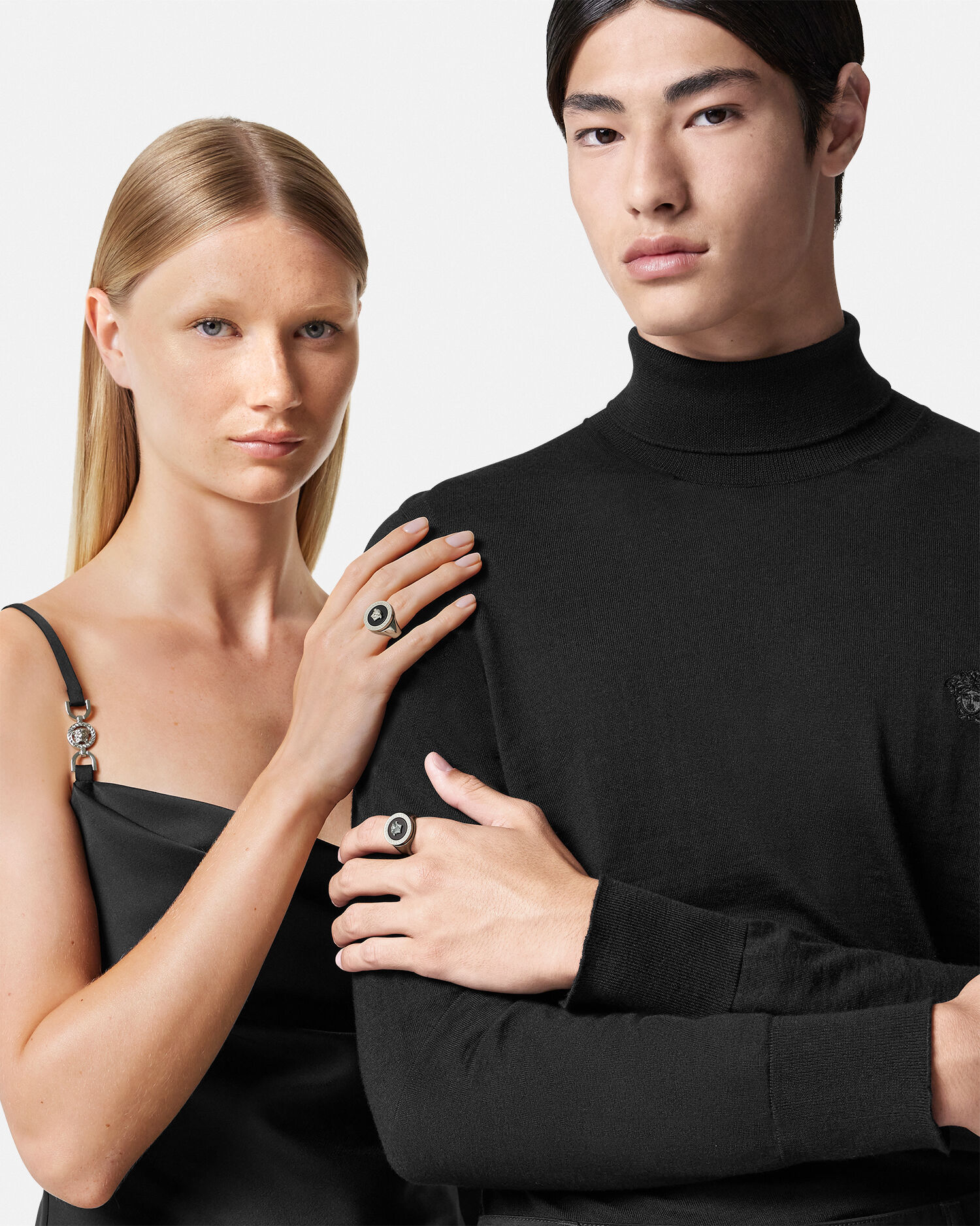 Bague or deals homme versace