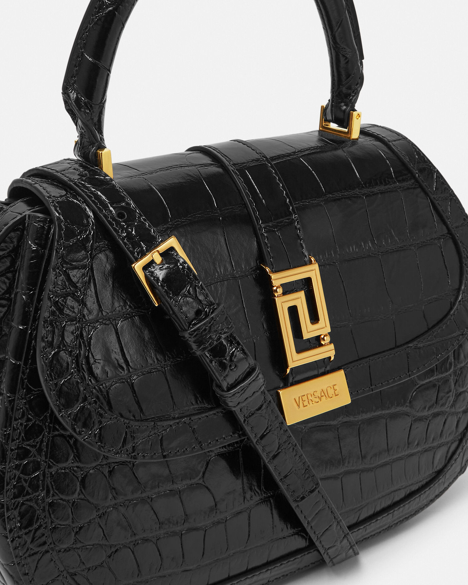 Versace store croc bag