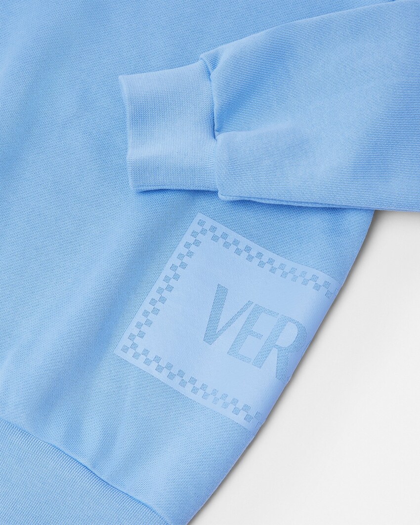 Kids Printed Cotton-Jersey Sweatshirt Blue 4