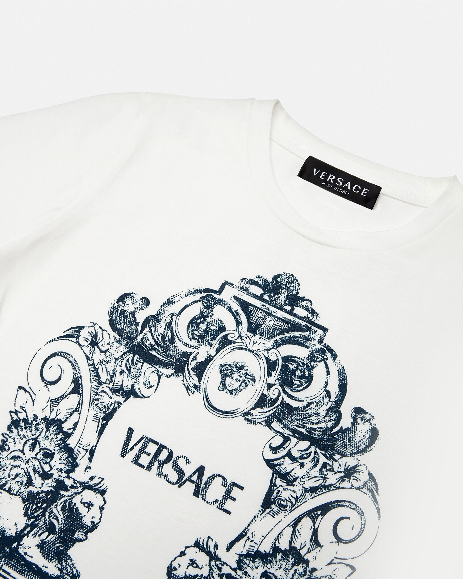 Camiseta sales blanca versace