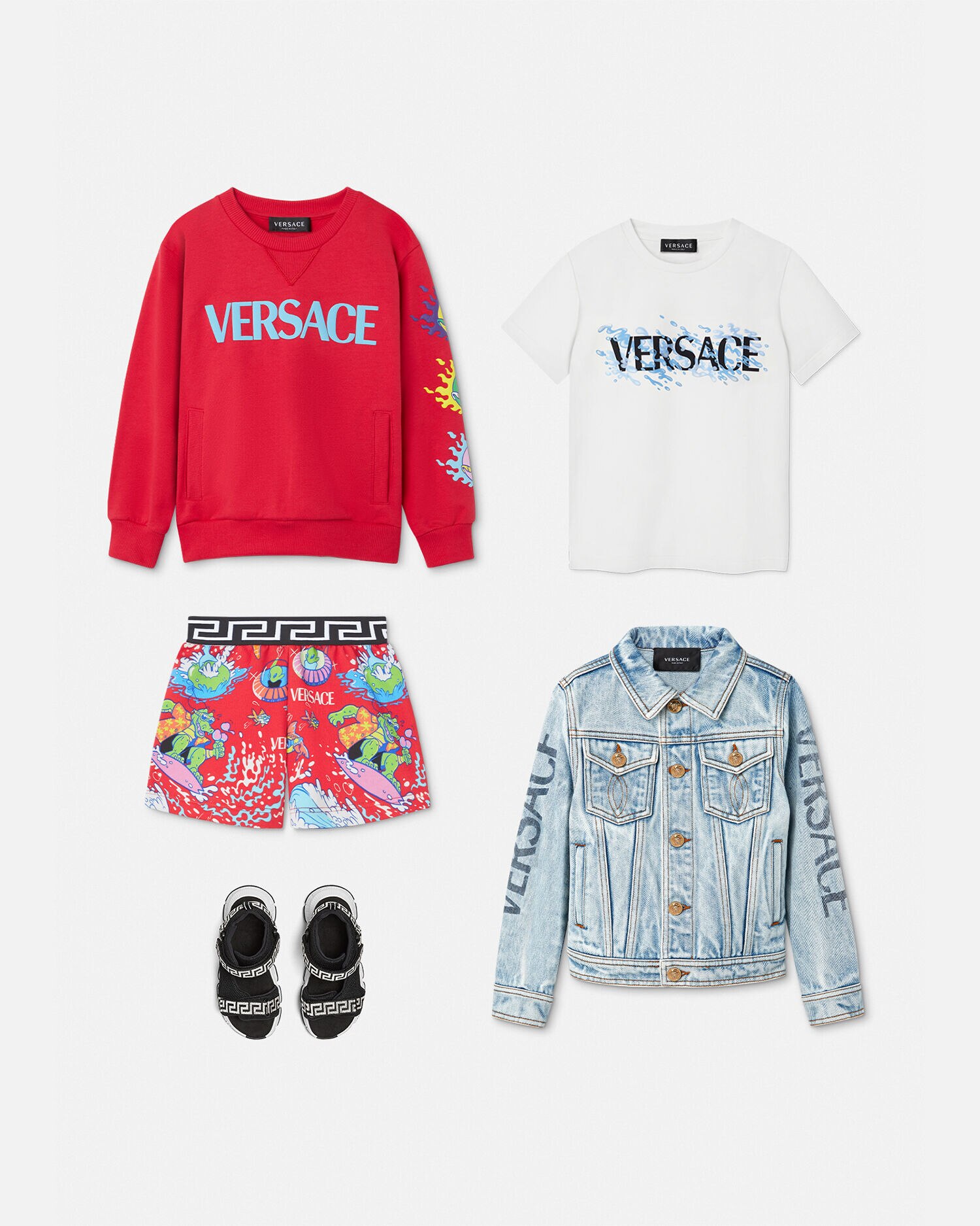 Versace Logo Kids T Shirt
