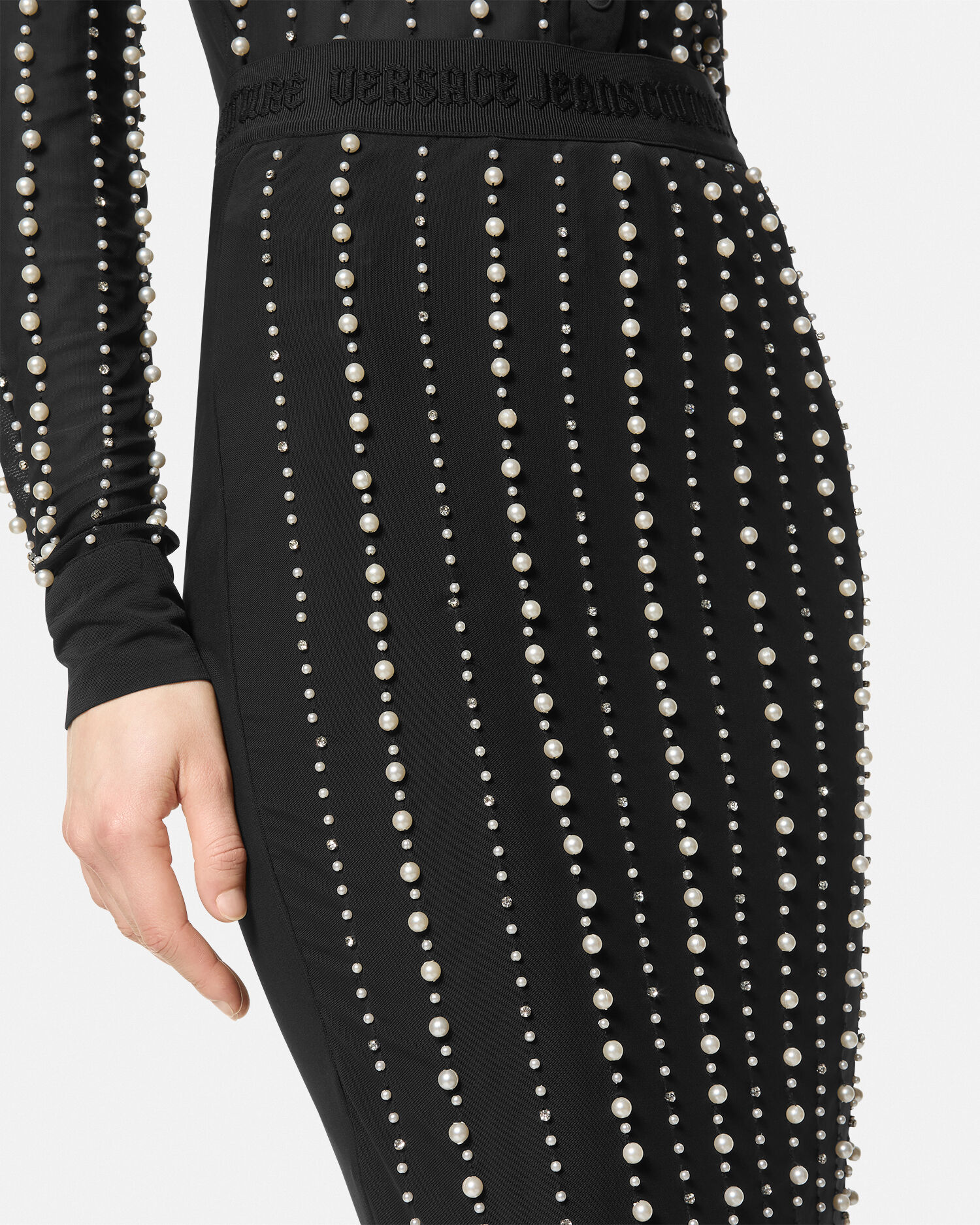 Embellished Midi Skirt