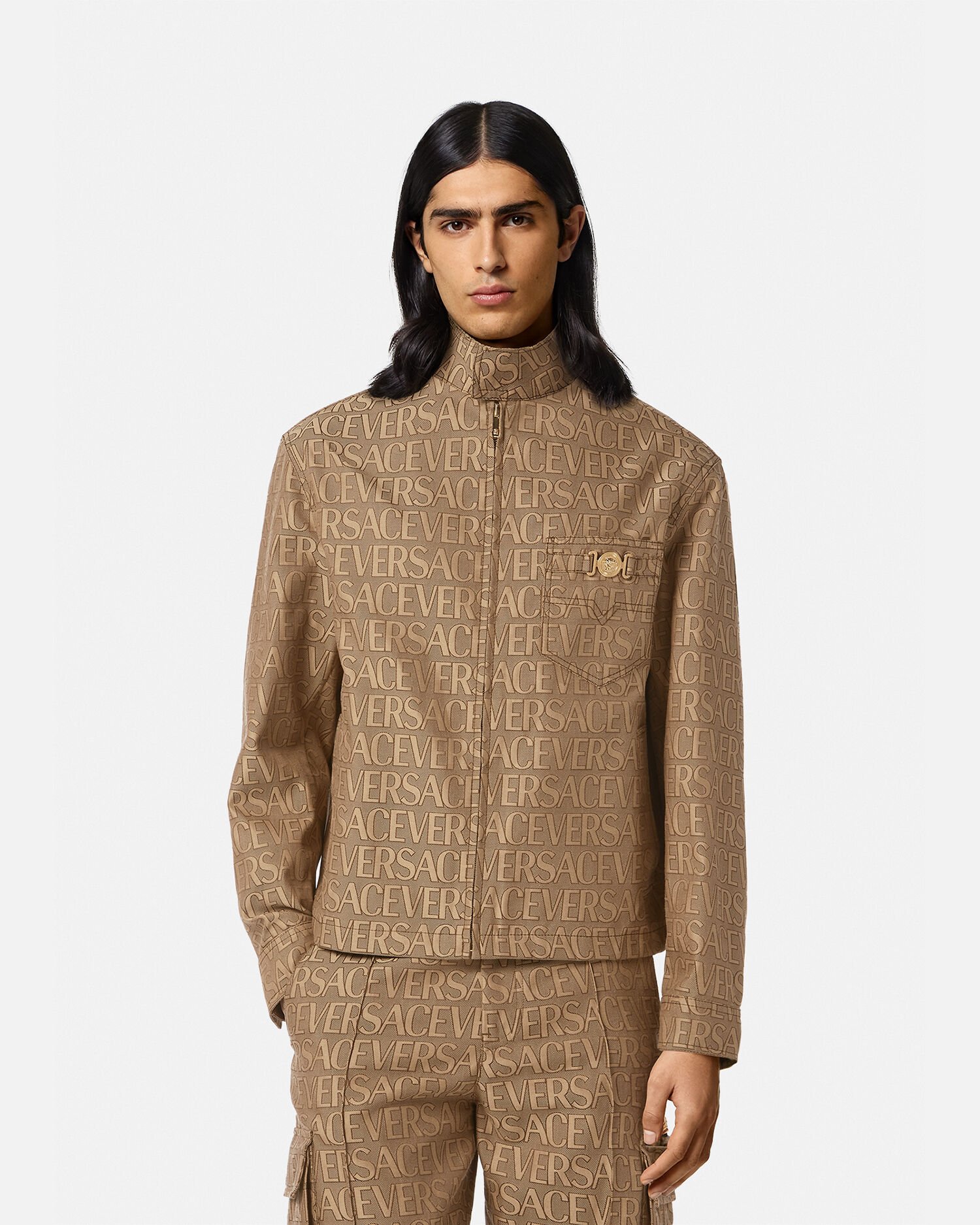 Versace Allover Blouson Jacket