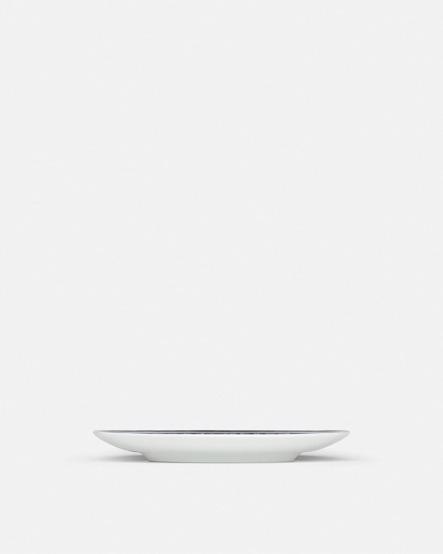 Barocco Haze Small Plate 17 cm Black,Print | VERSACE