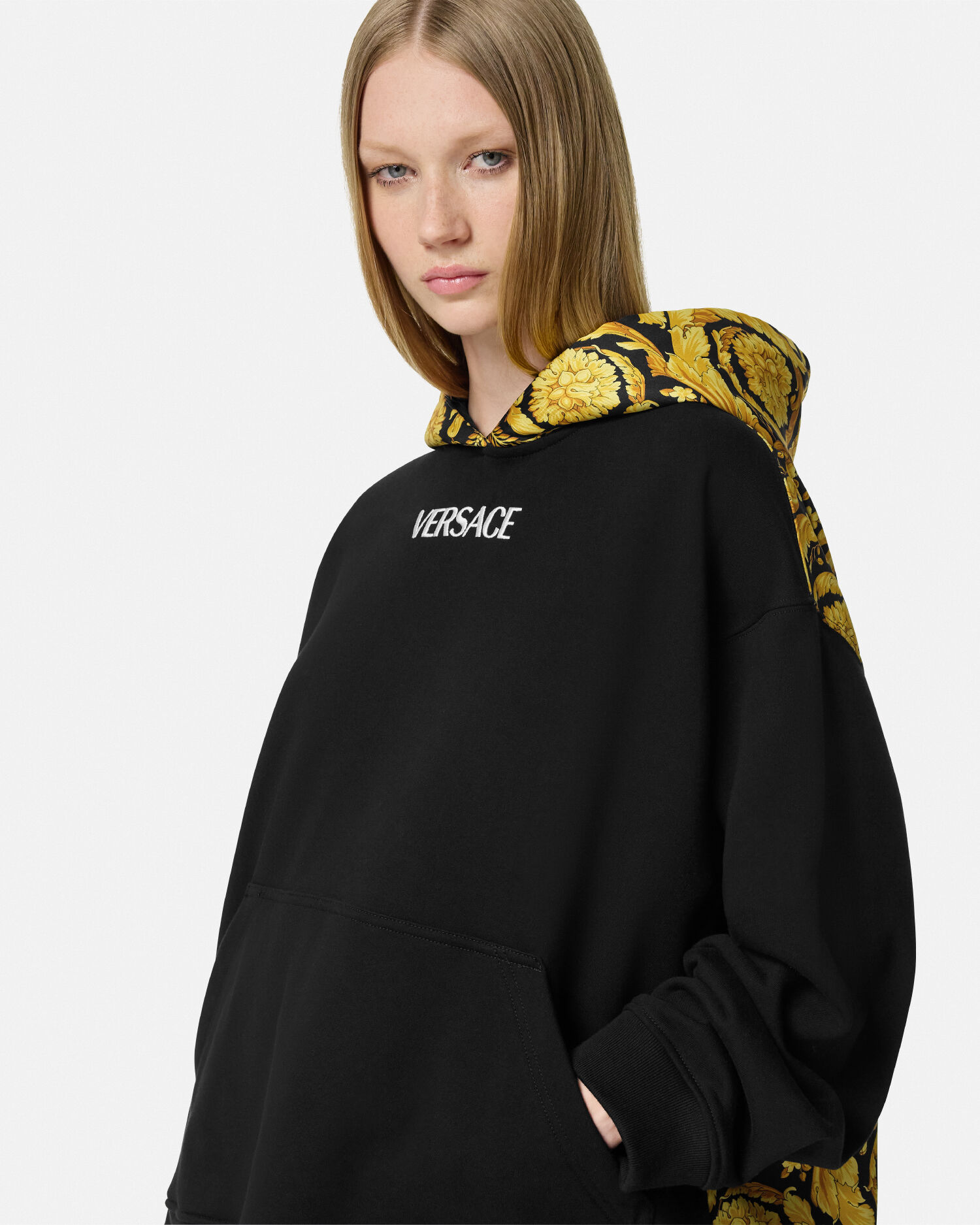 Versace sweatshirt womens cheap