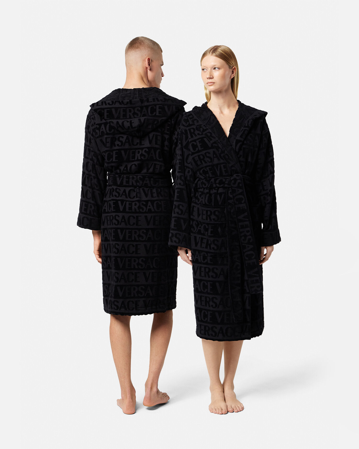 Versace Allover Bathrobe