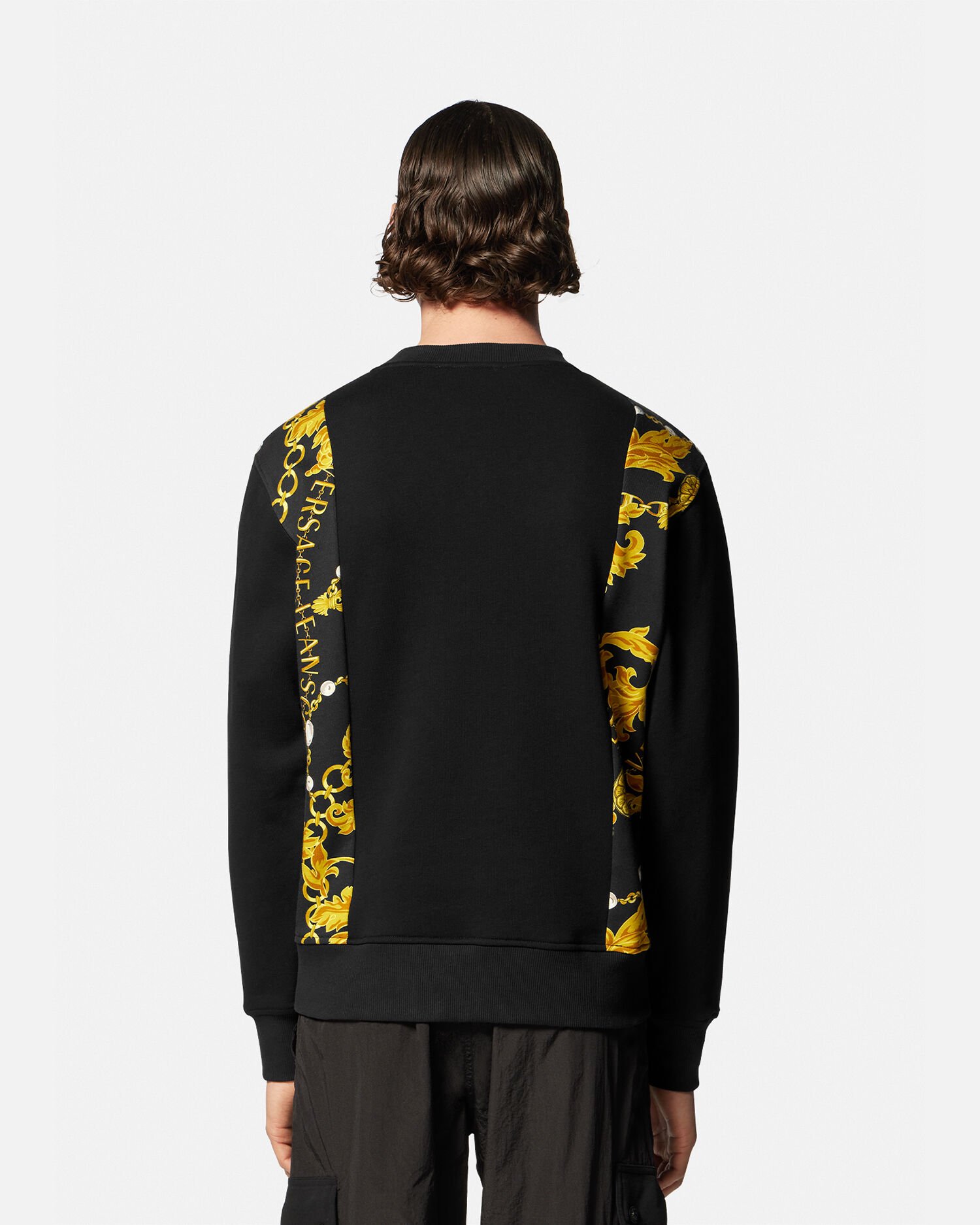 Versace sweatshirt gold clearance