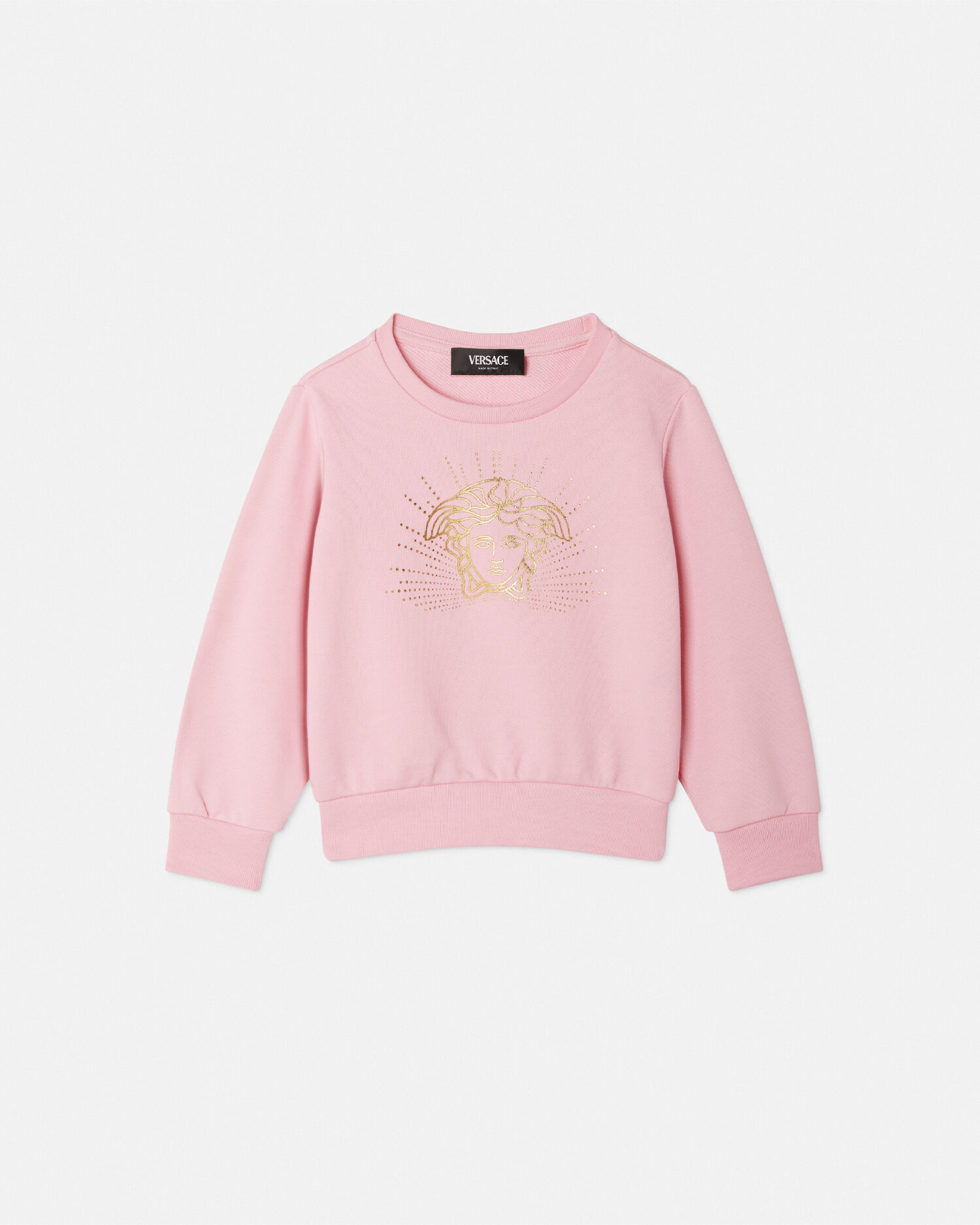 Felpa versace rosa new arrivals