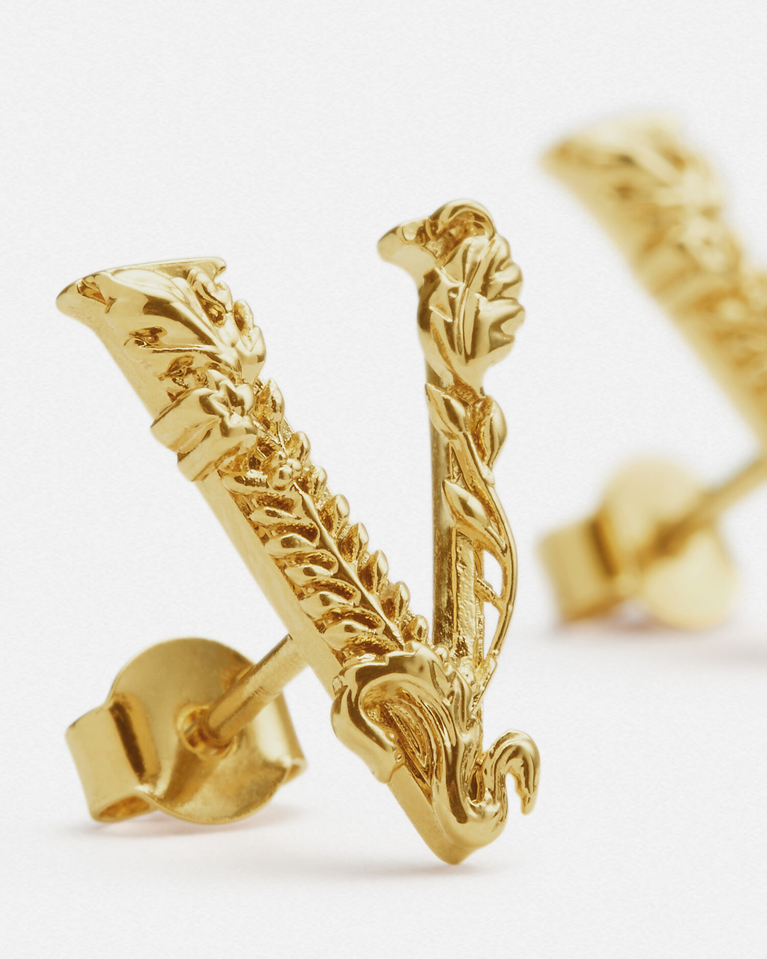 Versace earrings studs store