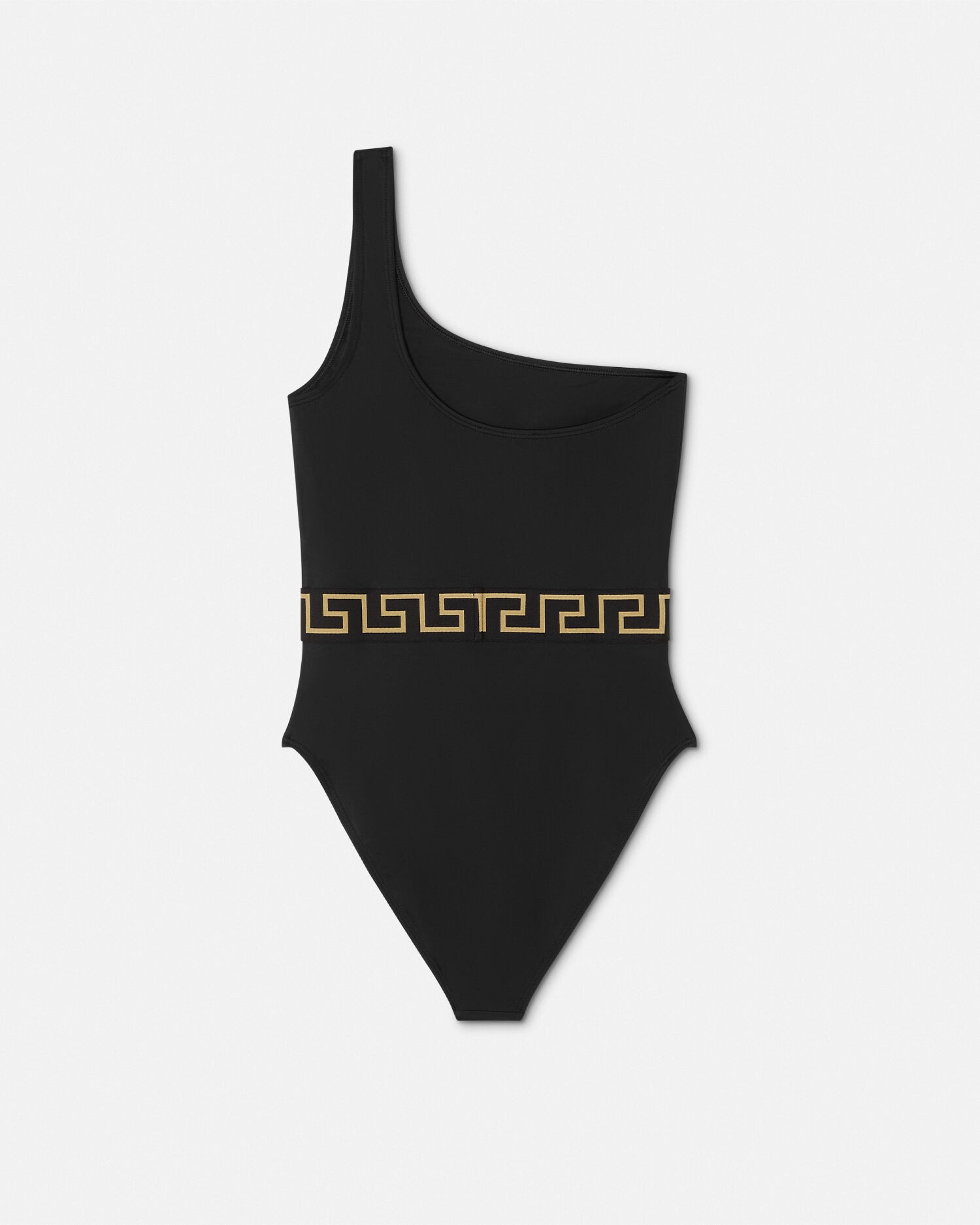 VERSACE水着 Jacquard One-Piece Swimsuit Black | VERSACE US
