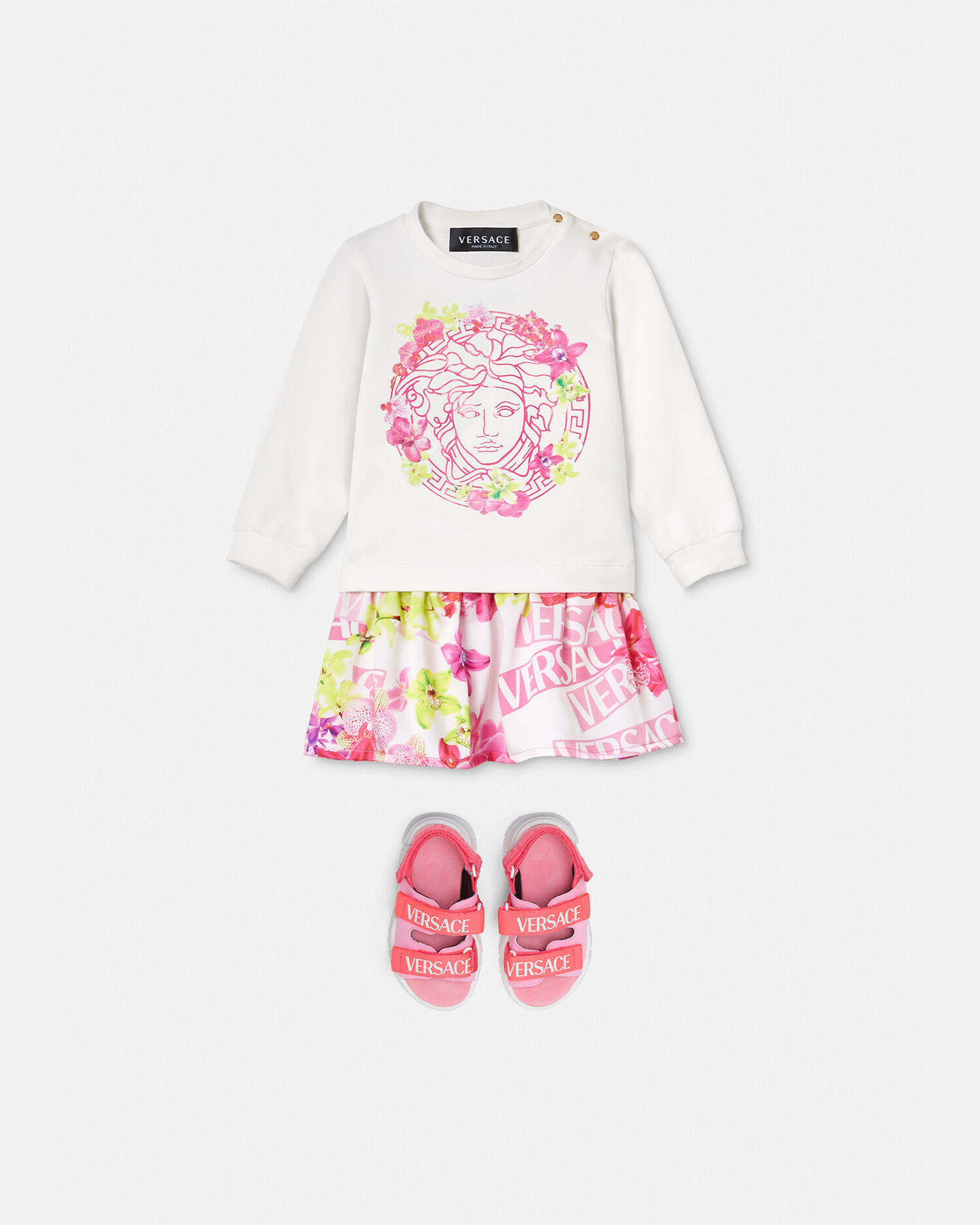 Versace online baby suit