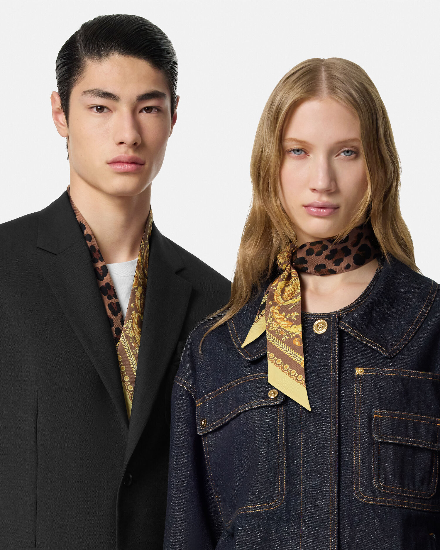 Silk scarf online deals