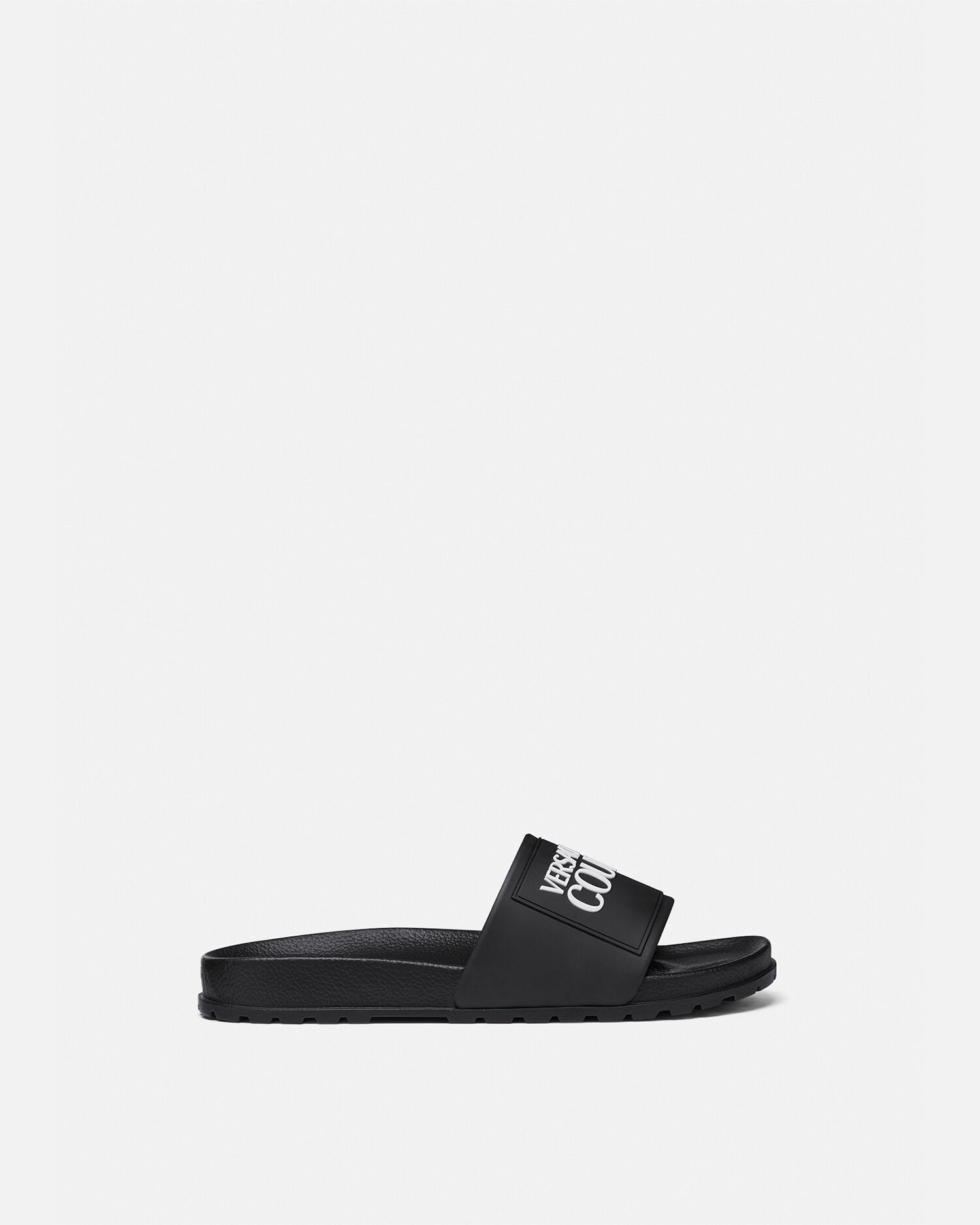 Slides con logo Versace Jeans Couture Uomo Shop Online Italia