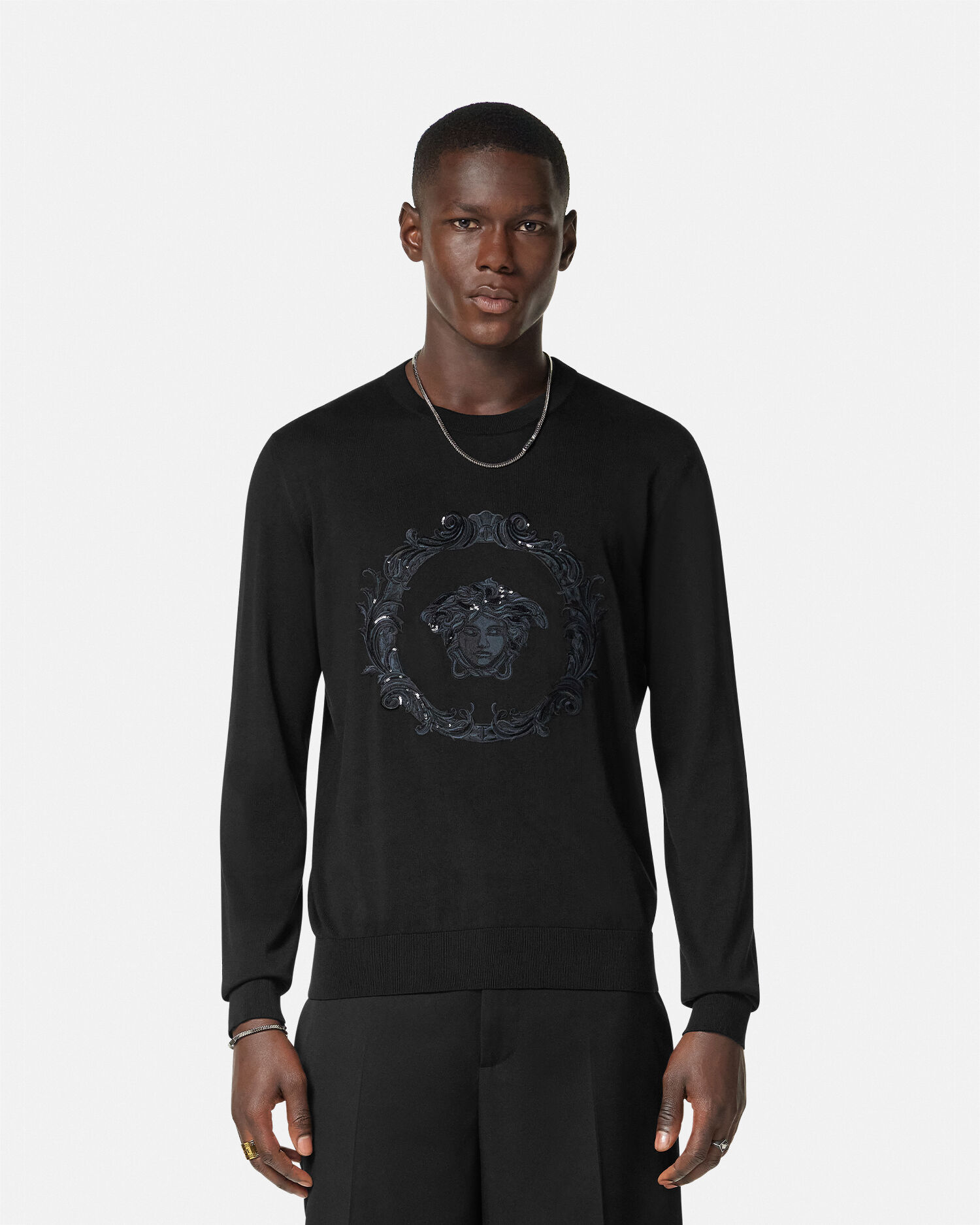 Versace shop jumper black