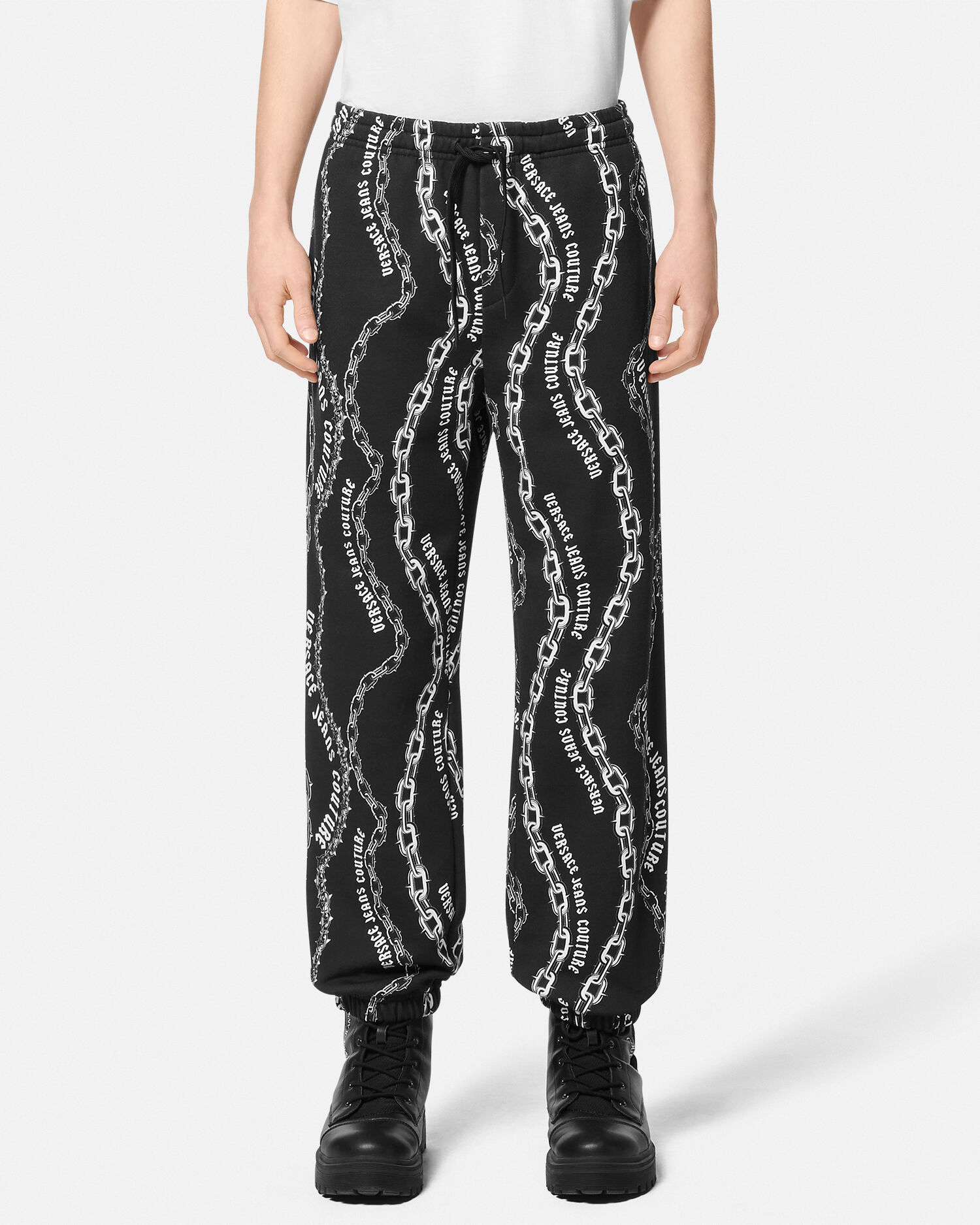 Pantalon de survetement Chain Couture VERSACE