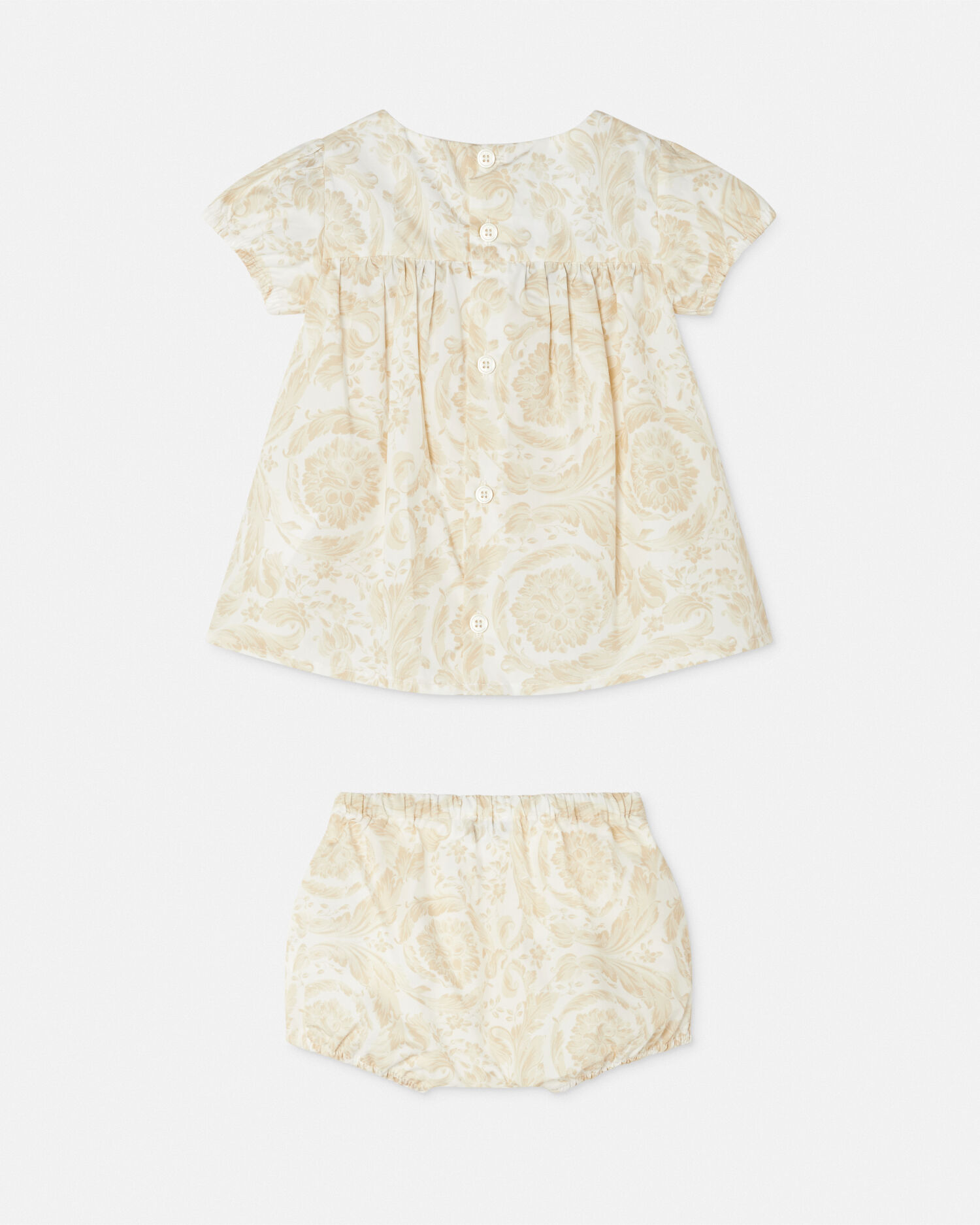 Barocco Baby Dress Set VERSACE US