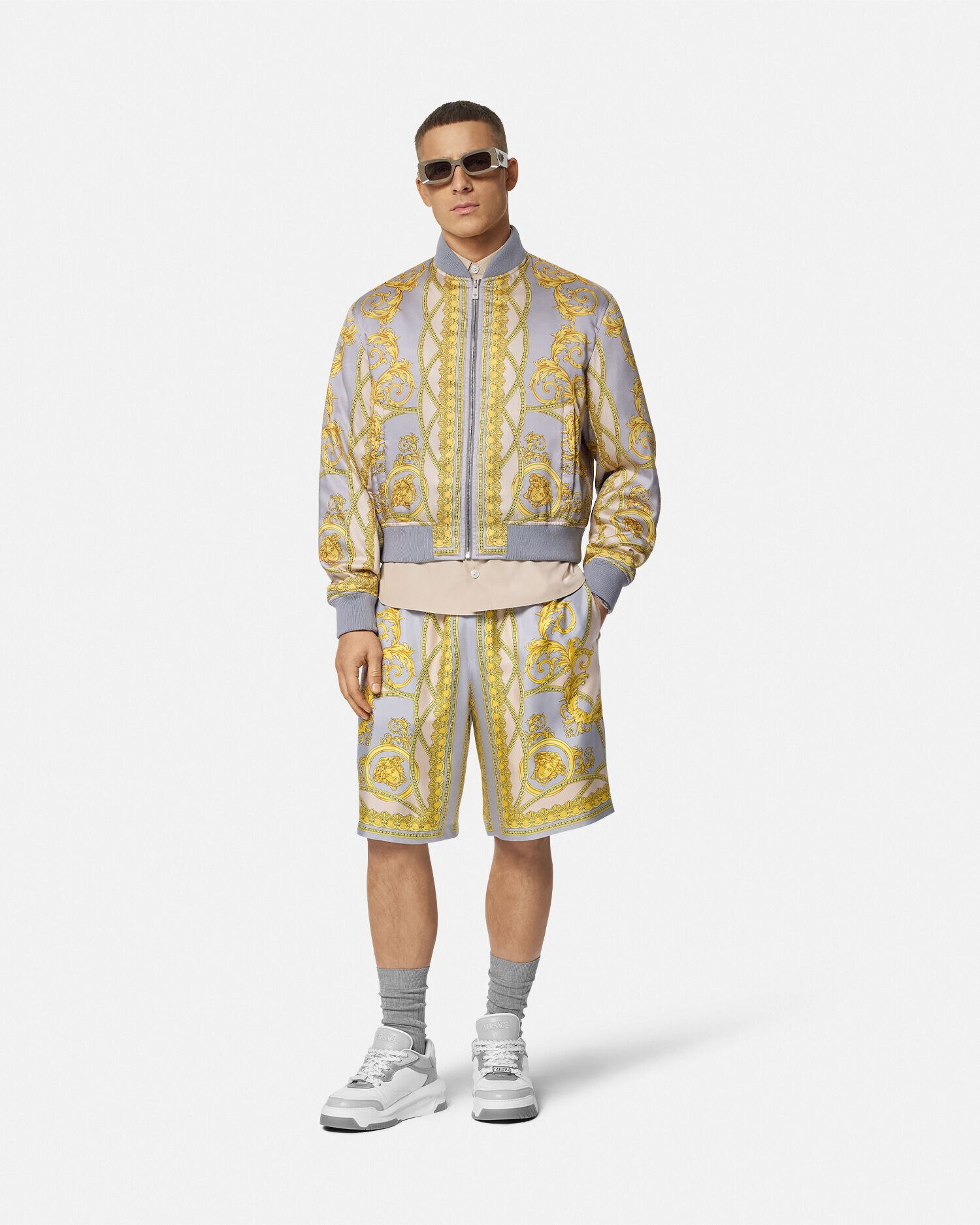 Vegeta versace bomber jacket sale