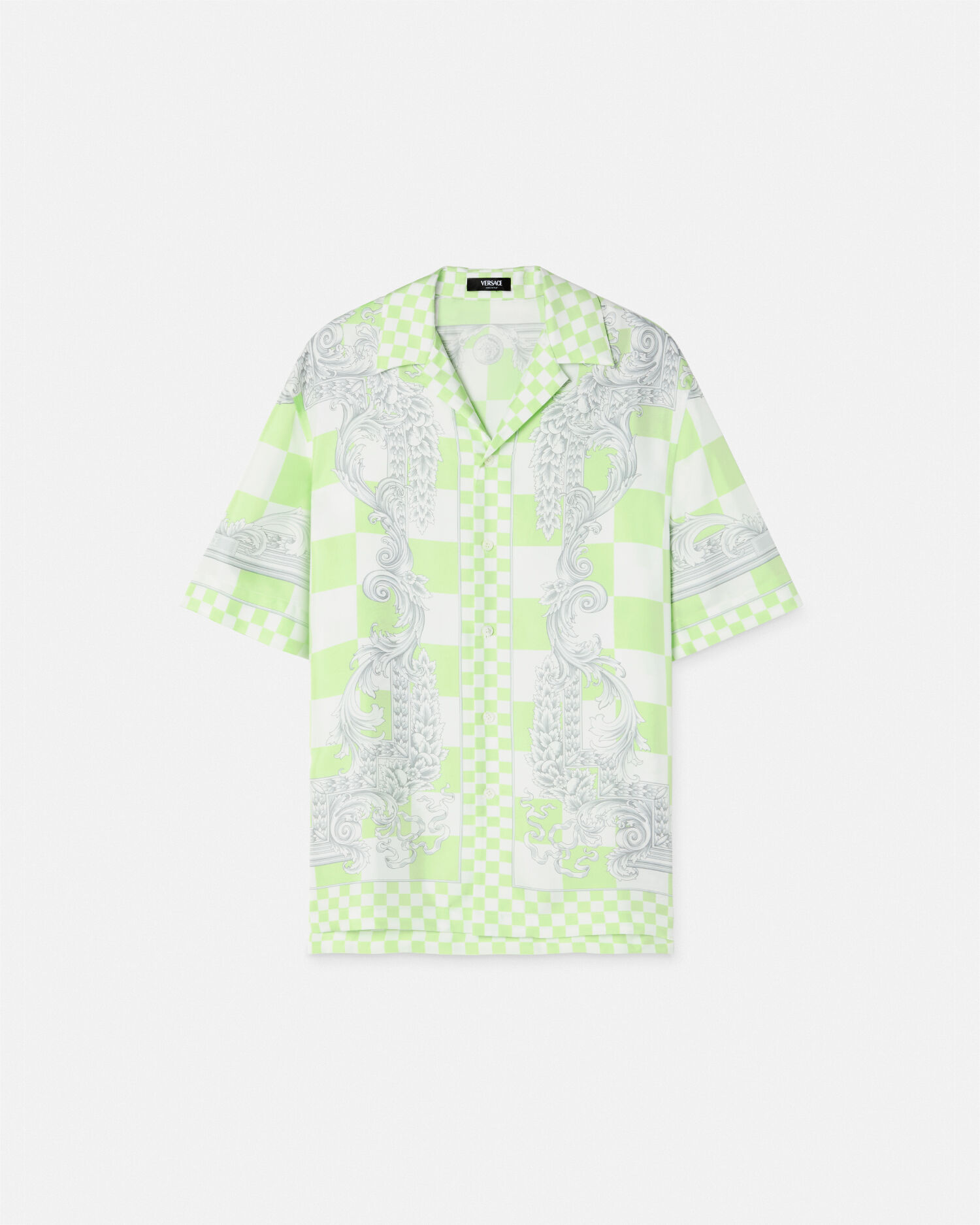 Mens versace discount print shirt