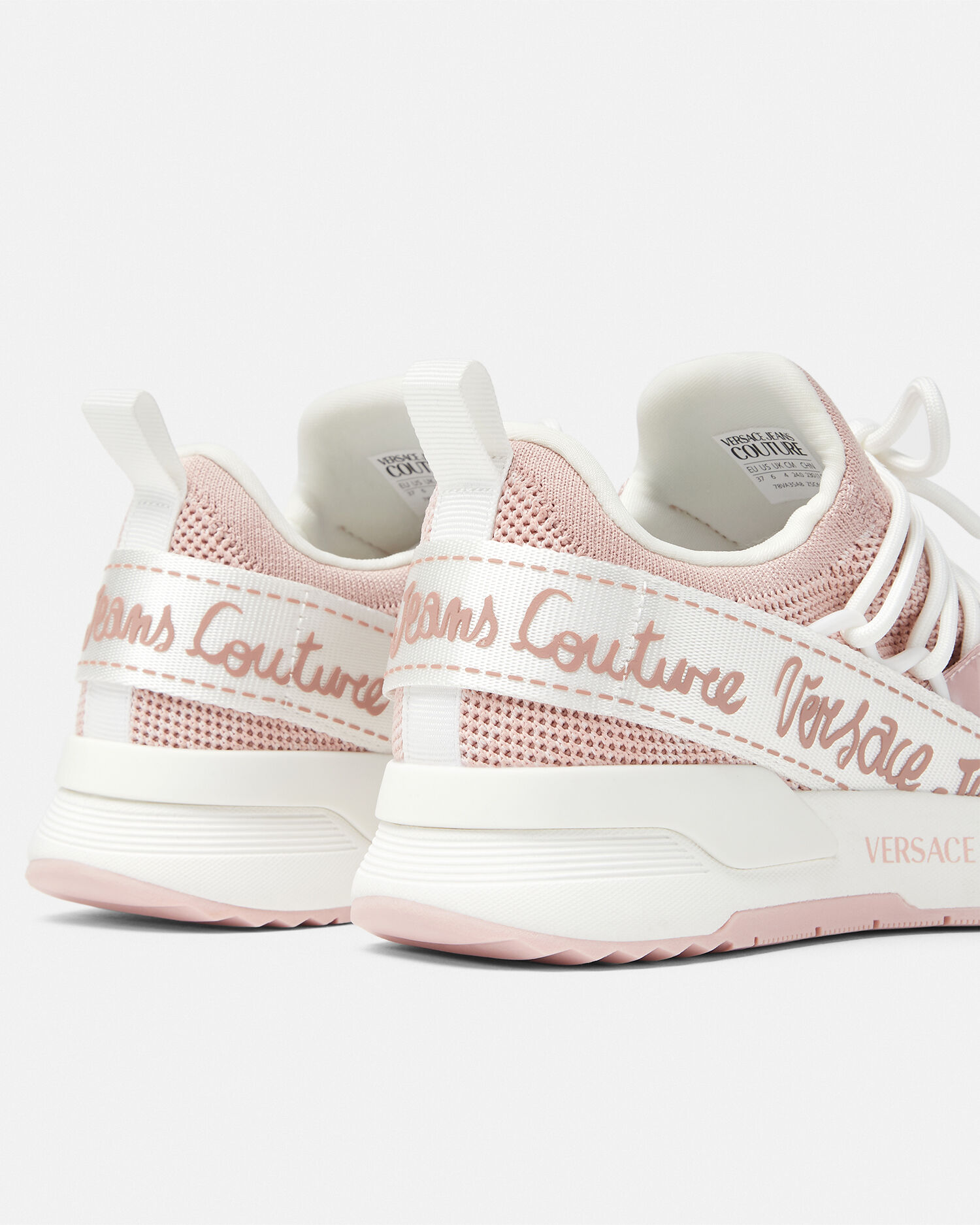 Baskets a logo Dynamic Rose VERSACE
