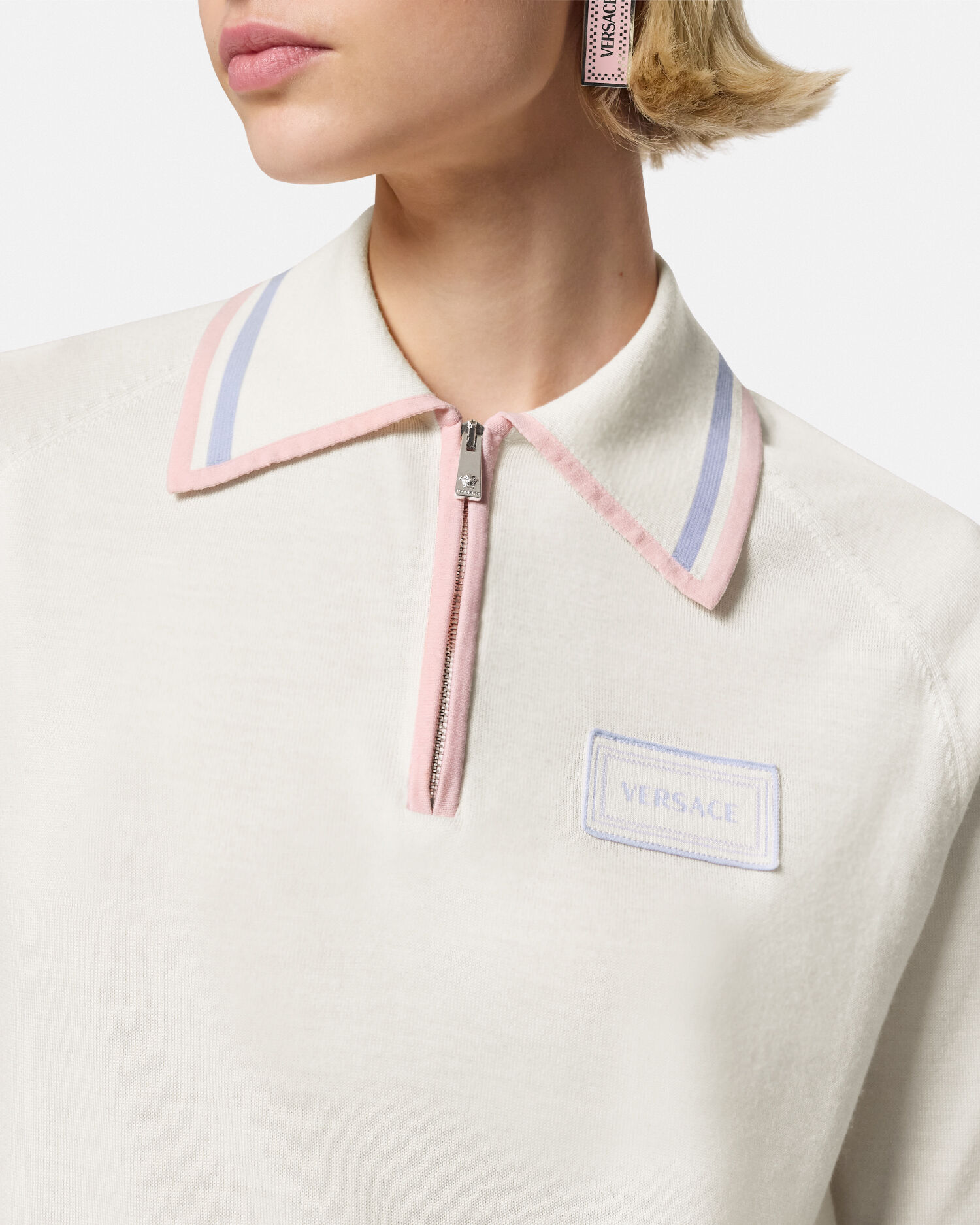 versace polo top